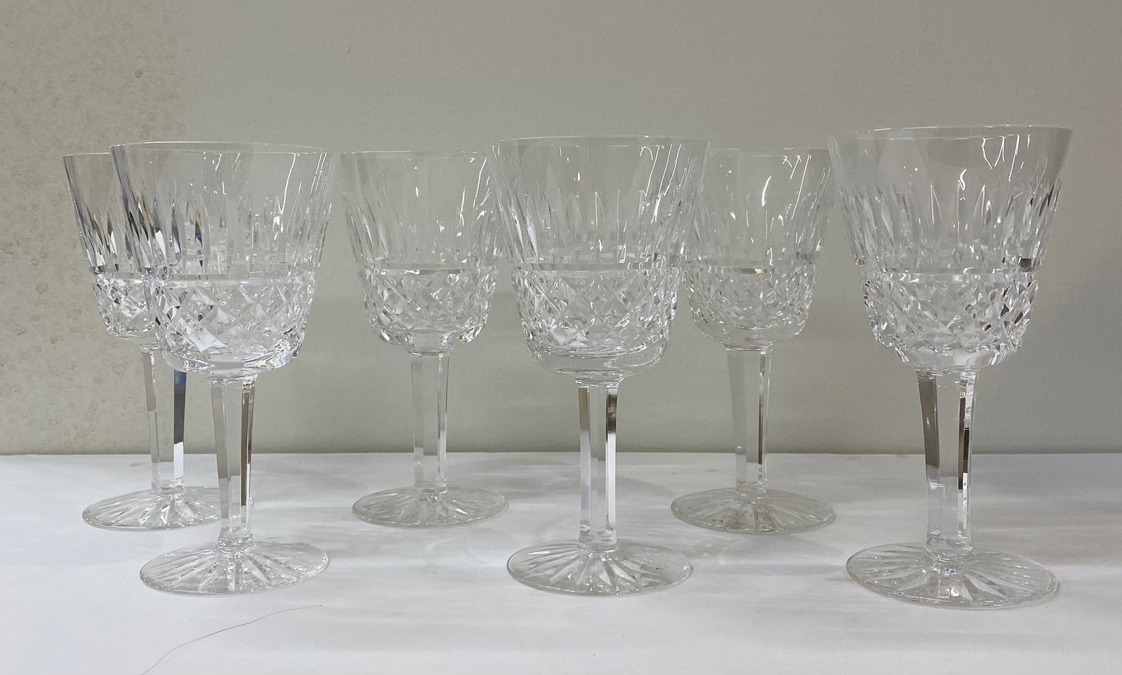 Set of 6 Waterford Crystal Baltray Claret Wine Glasses (1 of 1)