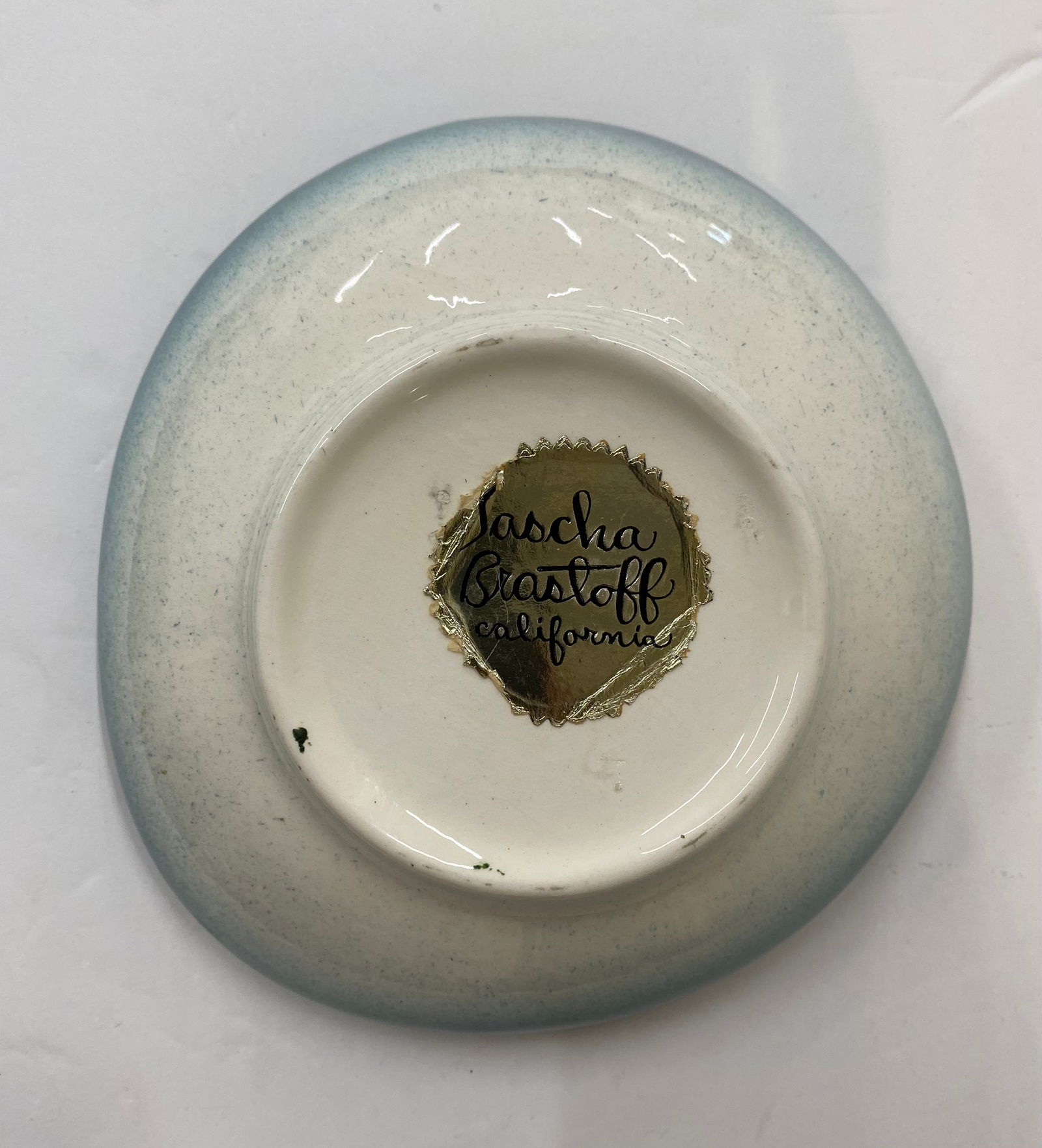 Sascha Brastoff Signed Mid-Century Modern Ceramic Dish – Horse Motif - 2