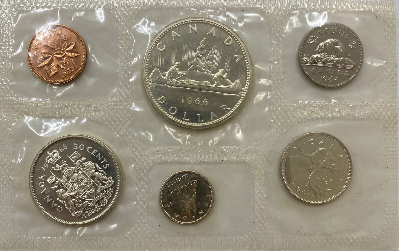 1981 Royal Canadian Mint Uncirculated 6-Coin Proof-Like Set - 2