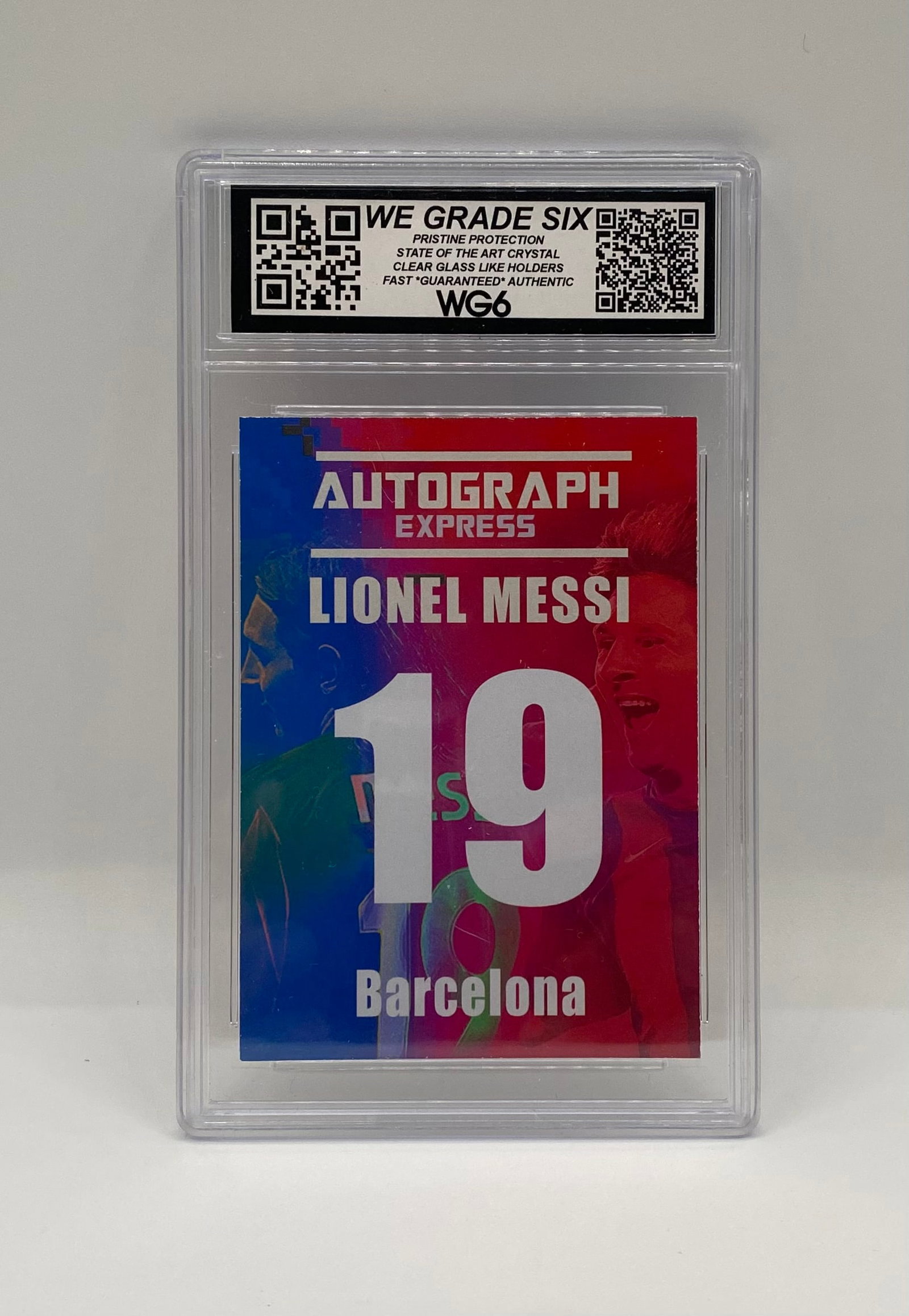 2004 Lionel Messi Autograph Express ACEO Rookie Card - 2