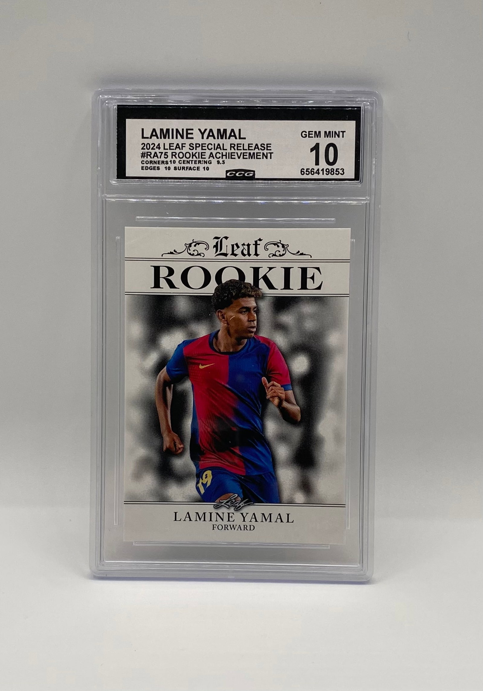 2024 Leaf Special Release Lamine Yamal Rookie Achievement (1 of 2)