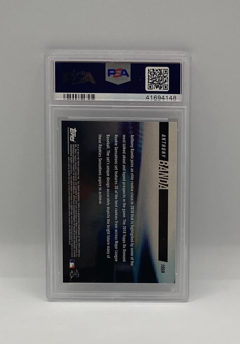 Anthony Banda 2018 Topps On Demand Rookie Sensations Green /50 - PSA 10 - 2