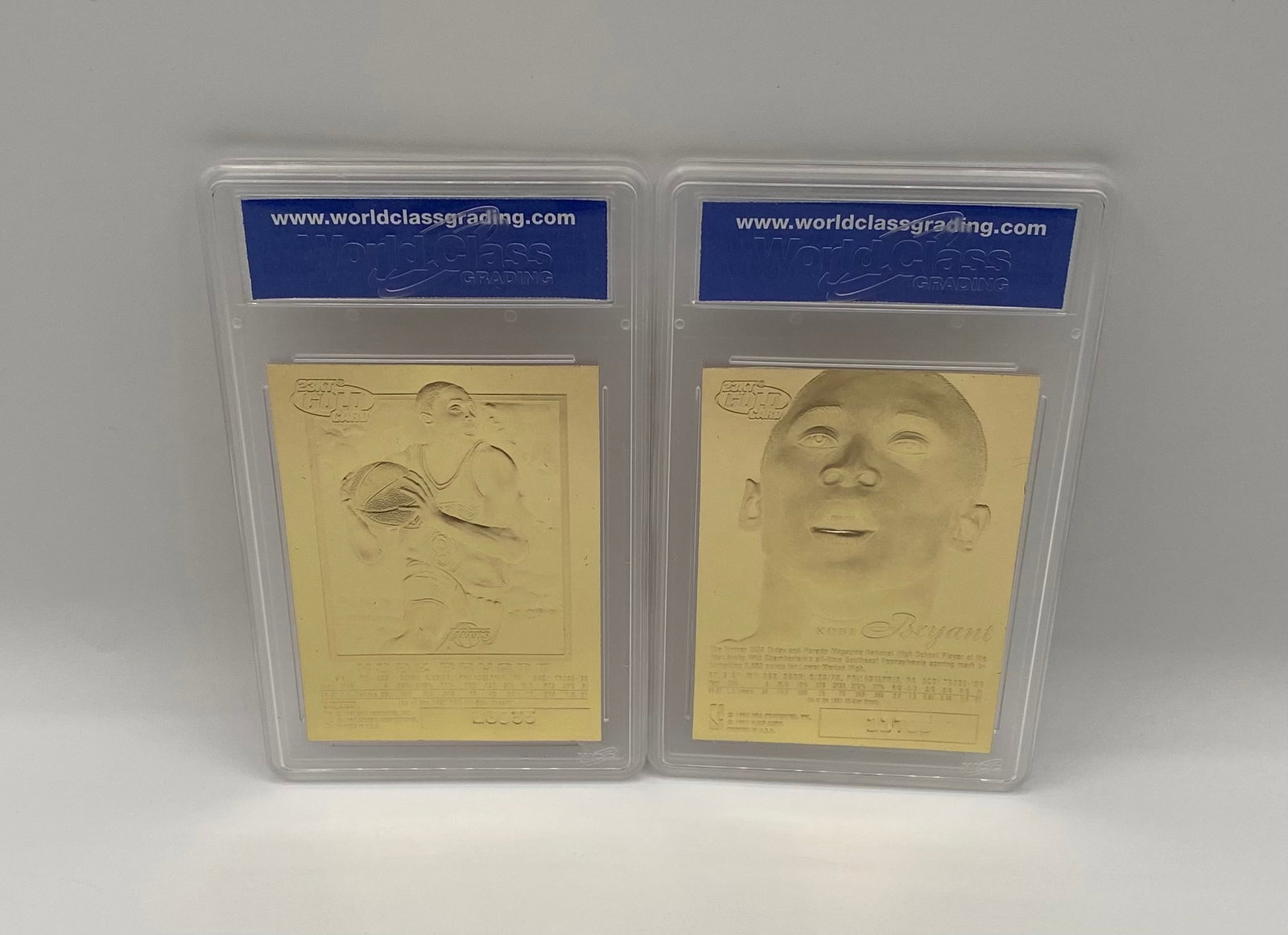 1996-97 Kobe Bryant Rookie Gold Commemorative Lot - 2