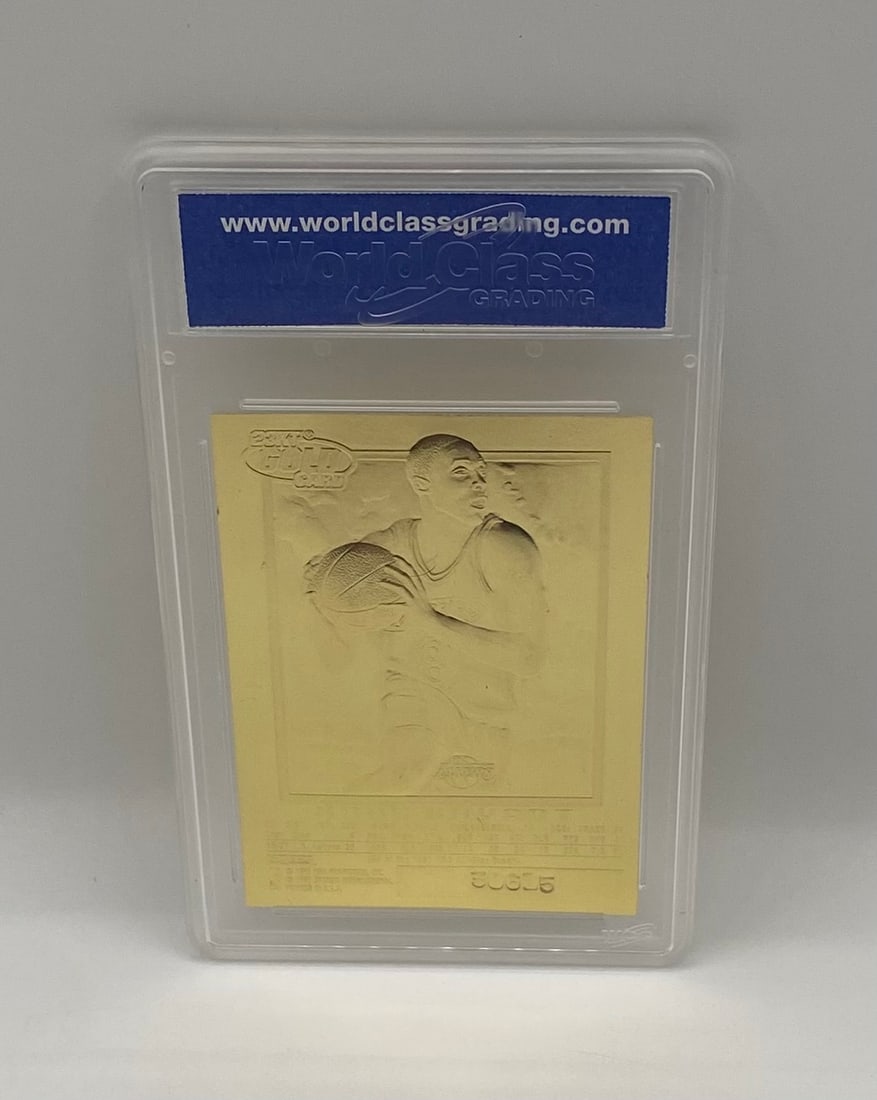 1996-97 SkyBox EX-2000 23KT Gold Kobe Bryant Rookie - WCG 10 - 2
