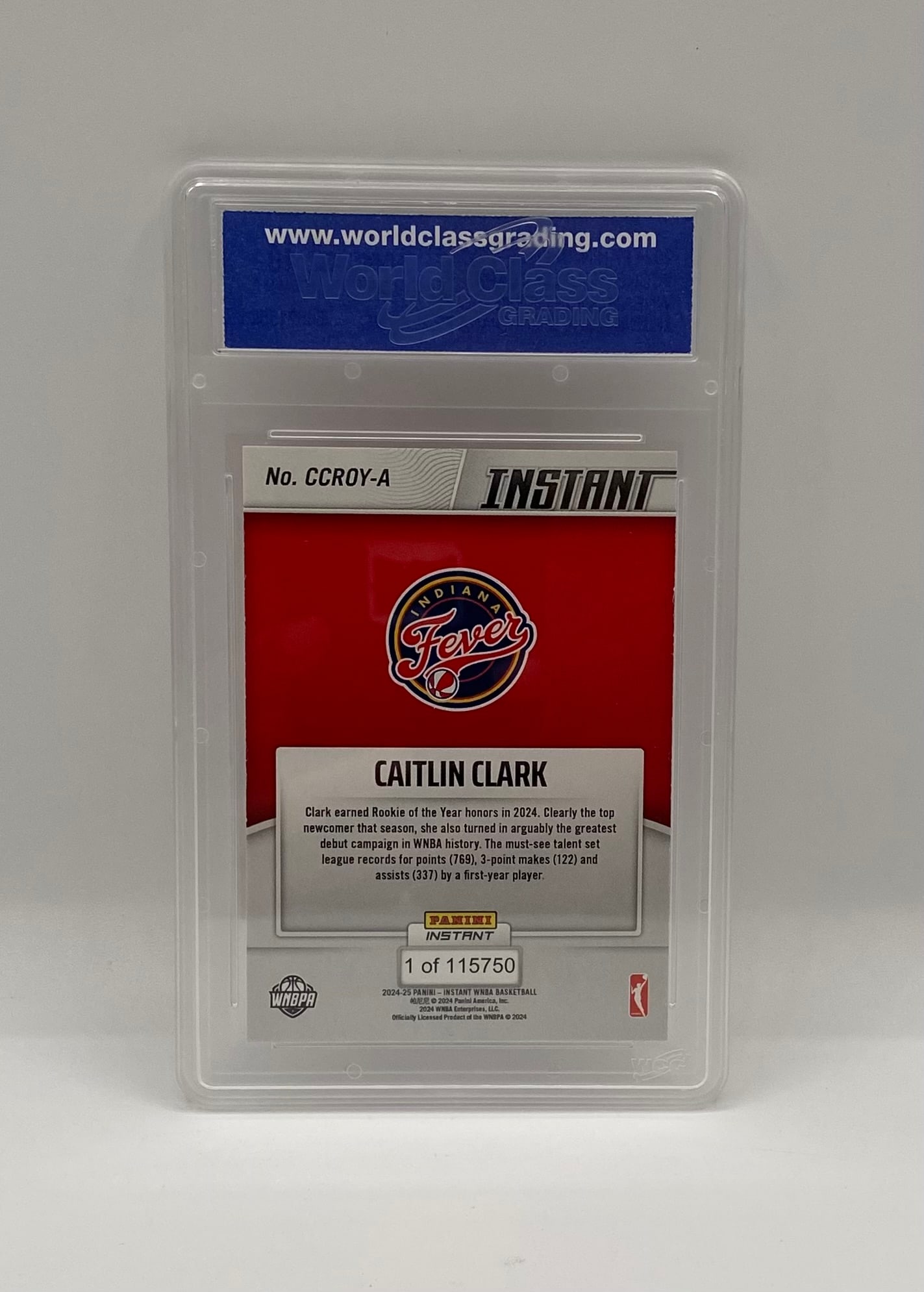2024 Panini Instant Caitlin Clark Rookie of the Year - 2