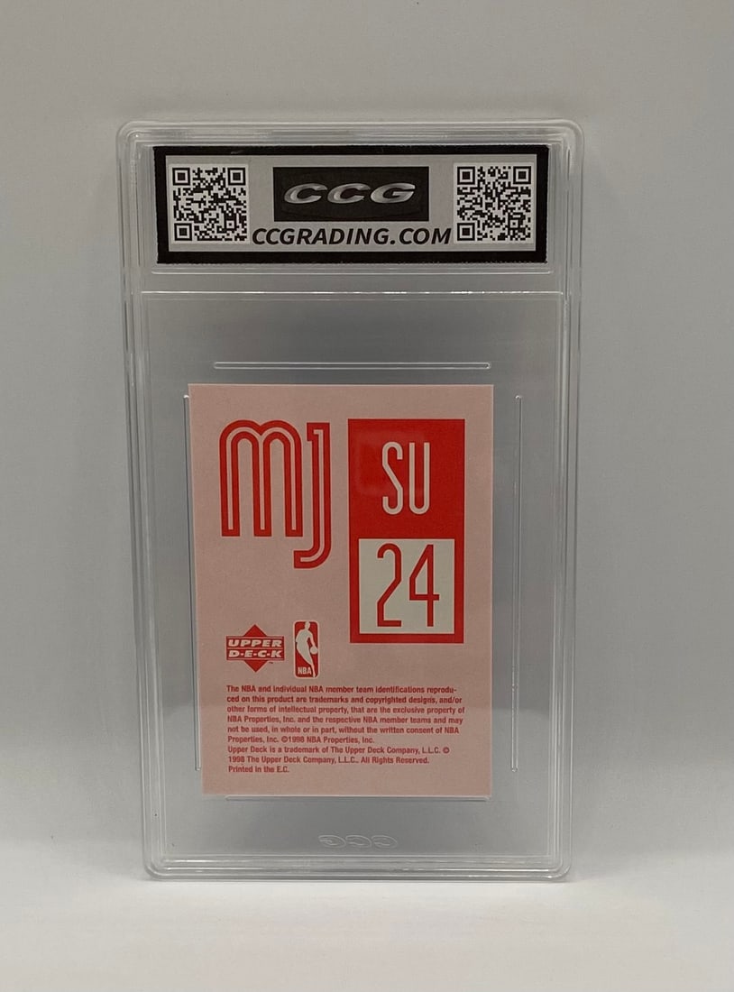 1998 Upper Deck Michael Jordan MJ Sticker Collection - 2
