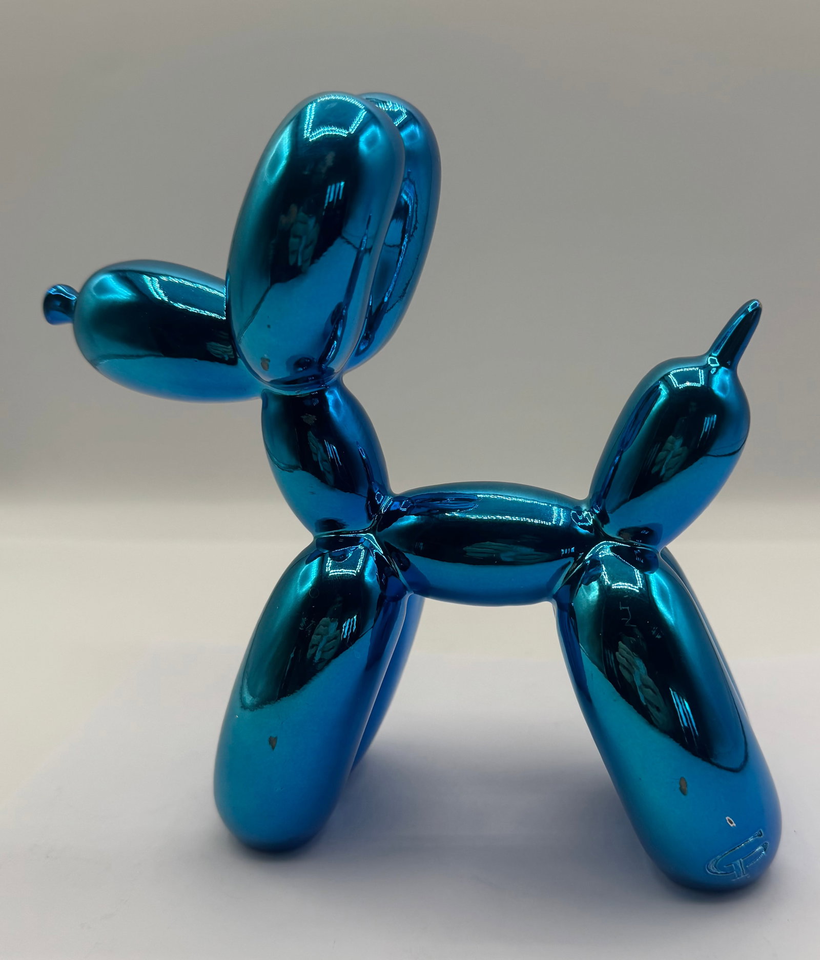 Blue Balloon Dog Sculpture - In the Style of Jeff Koons - 2