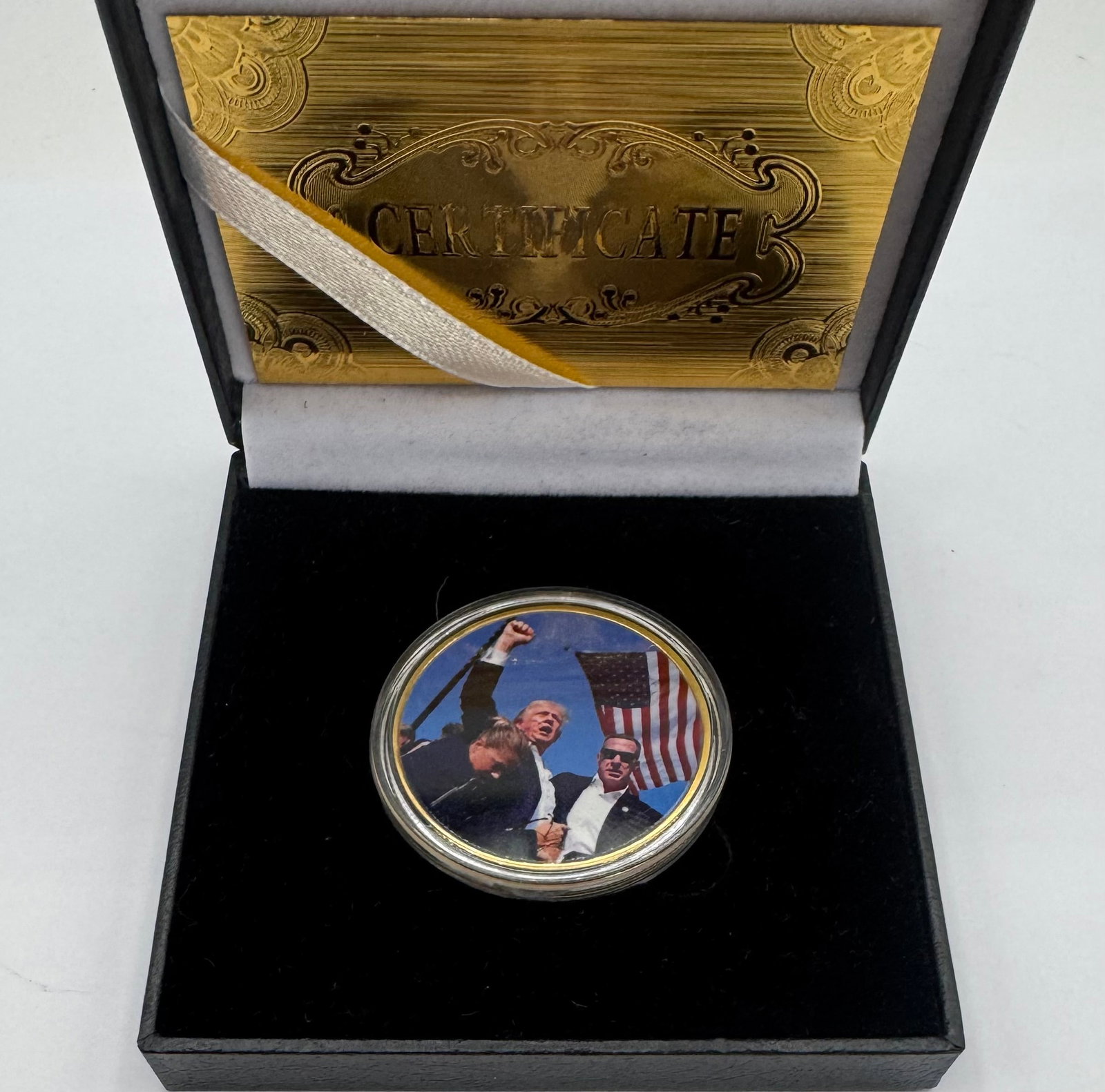 Donald Trump Commemorative Coin Boxed with Certificate - 2