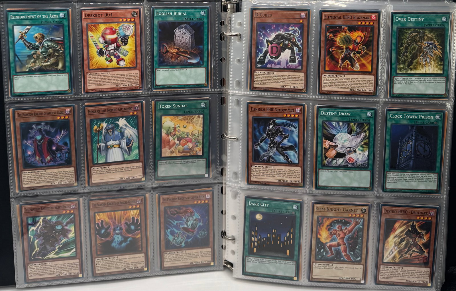 Yu Gi Oh Trading Cards Binder 600+ Cards - 2