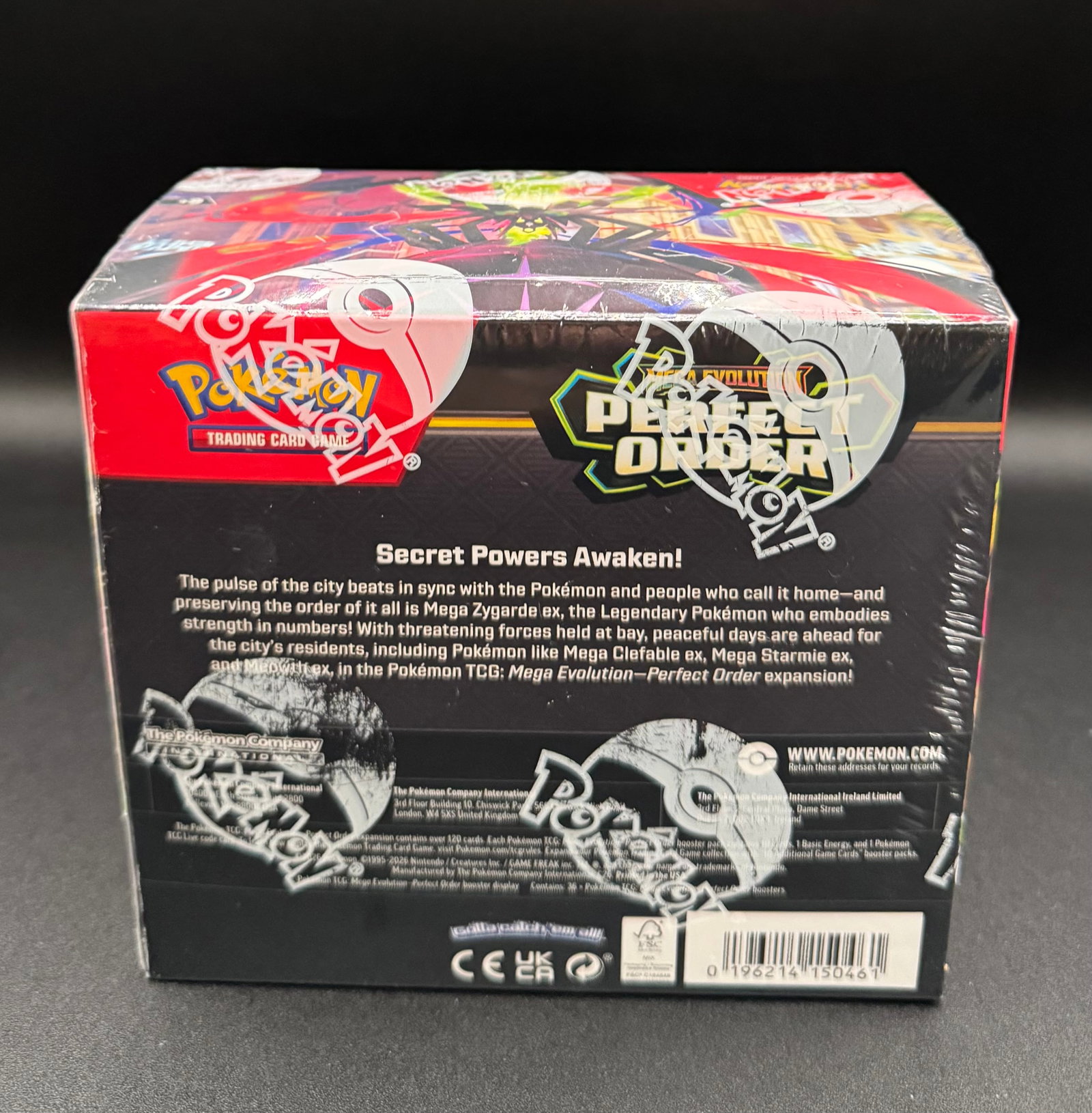 Pokemon Perfect Order Mega Evolution Booster Box - 2