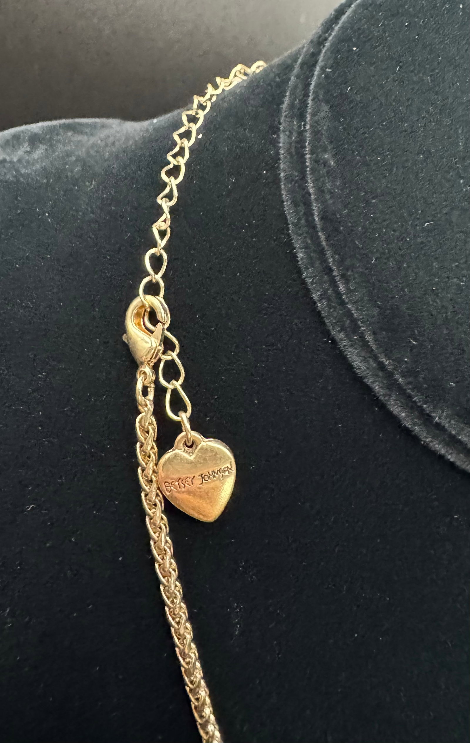 Betsey Johnson "Cow Jumped Over the Moon" Pendant Necklace - 2