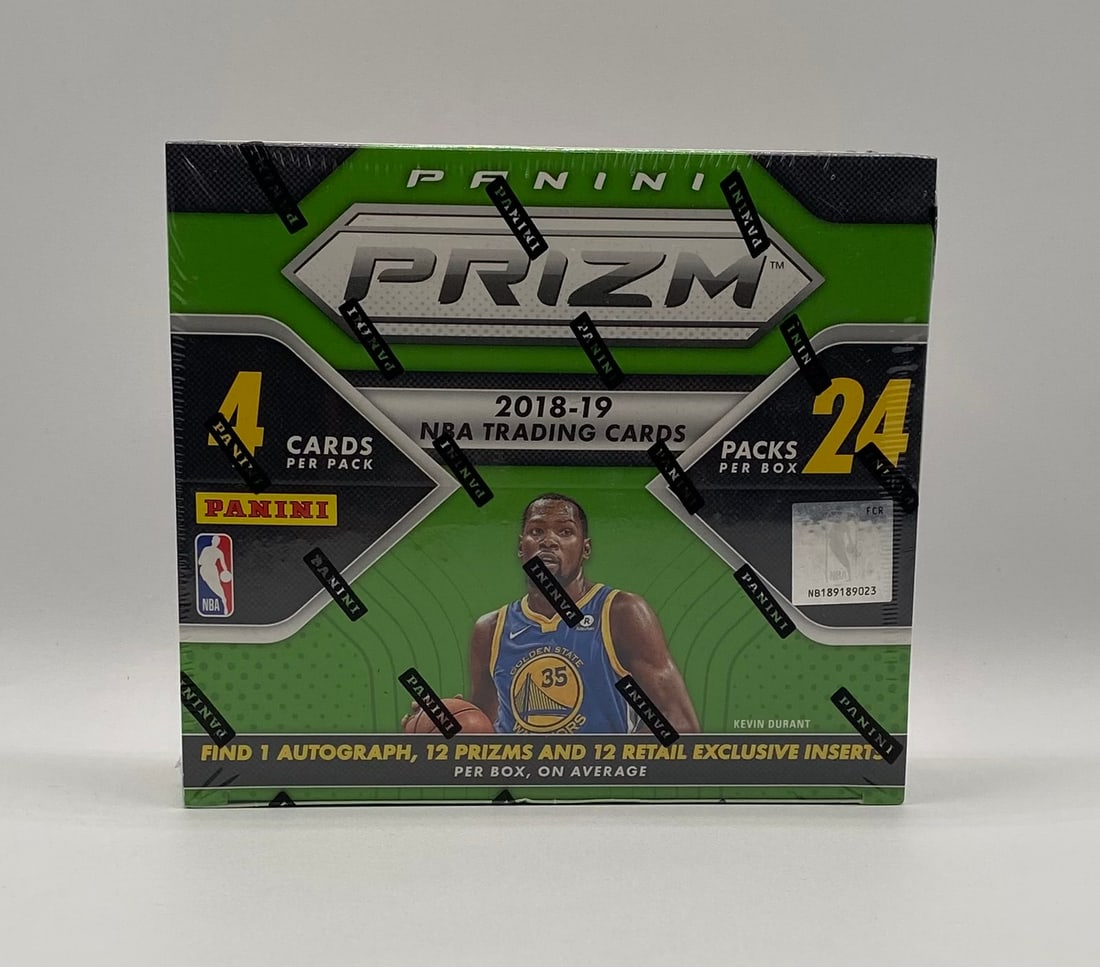 2018-19 Panini Prizm Basketball Sealed Retail Box - Kevin Durant: 2018-19 Panini Prizm Basketball Sealed Retail Box - Kevin Durant