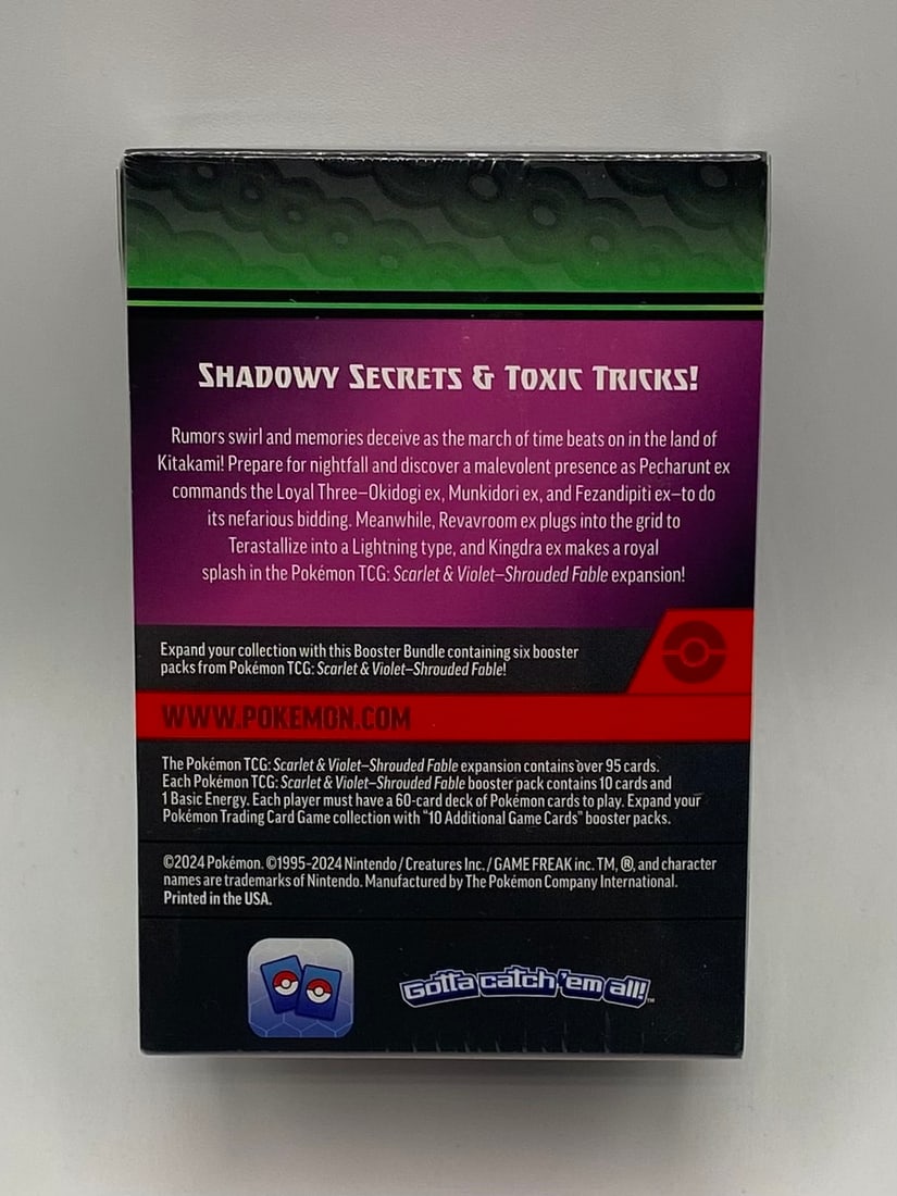 Pokémon TCG Scarlet & Violet: Shrouded Fable Booster Bundle - 2