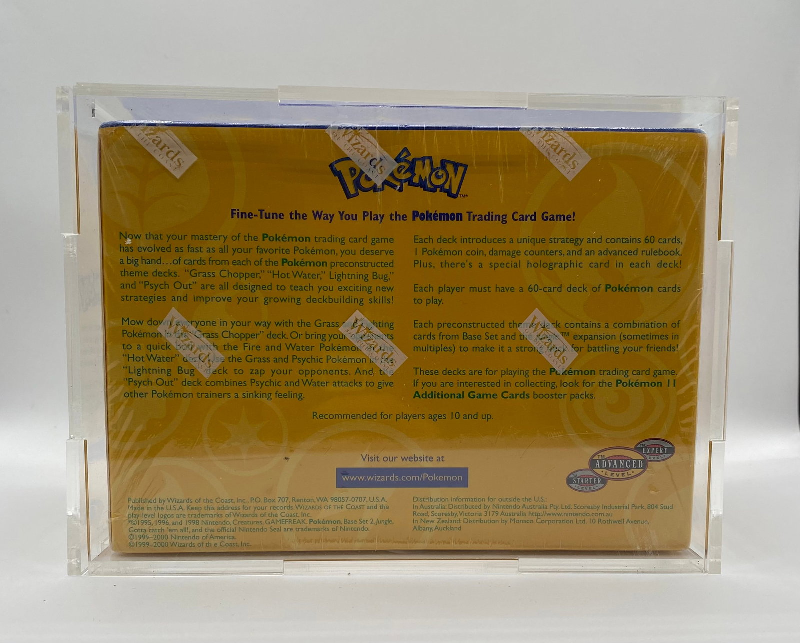 1999 Pokemon Preconstructed Them Decks Factory Sealed - 2