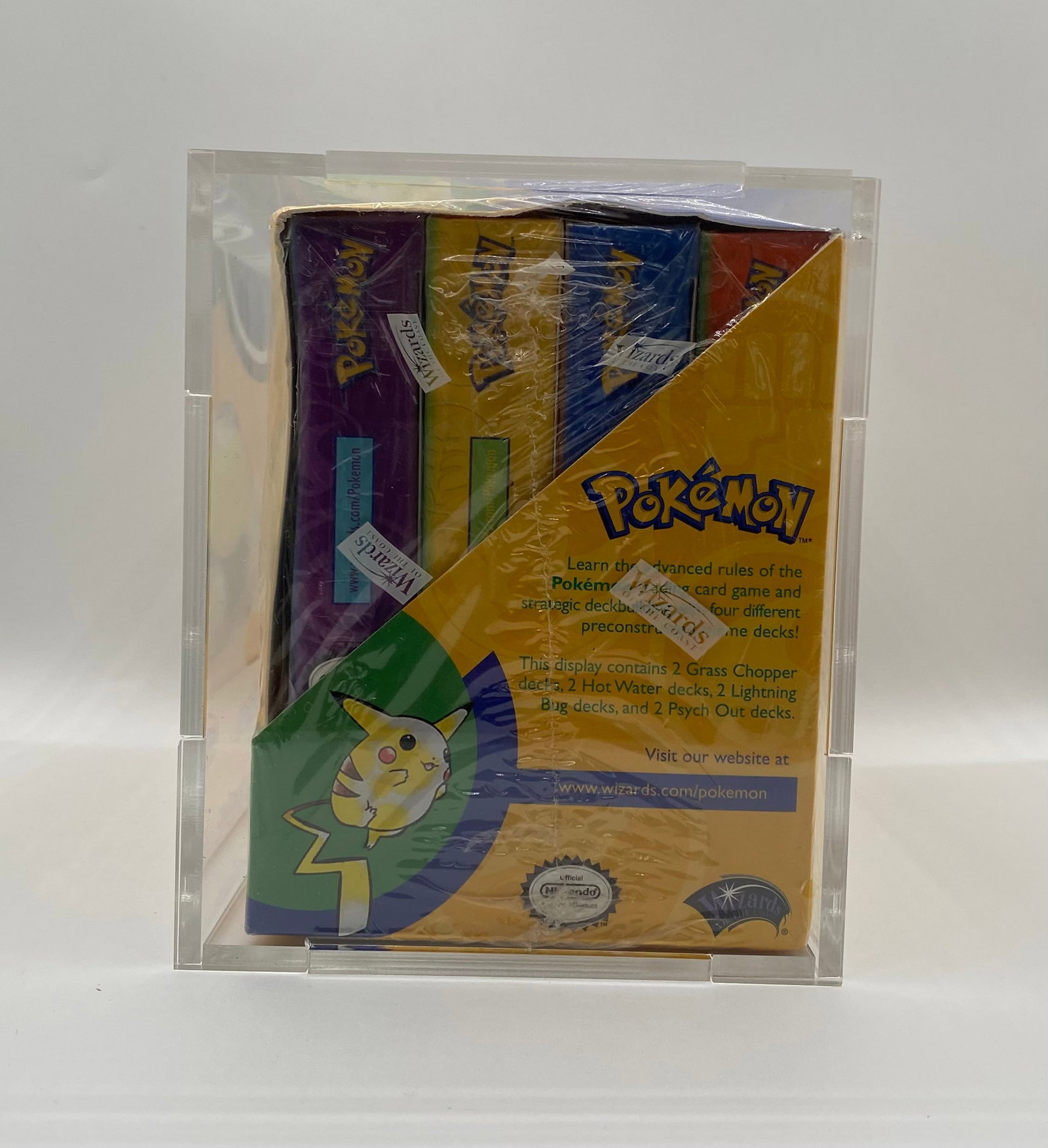 1999 Pokemon Preconstructed Them Decks Factory Sealed - 4