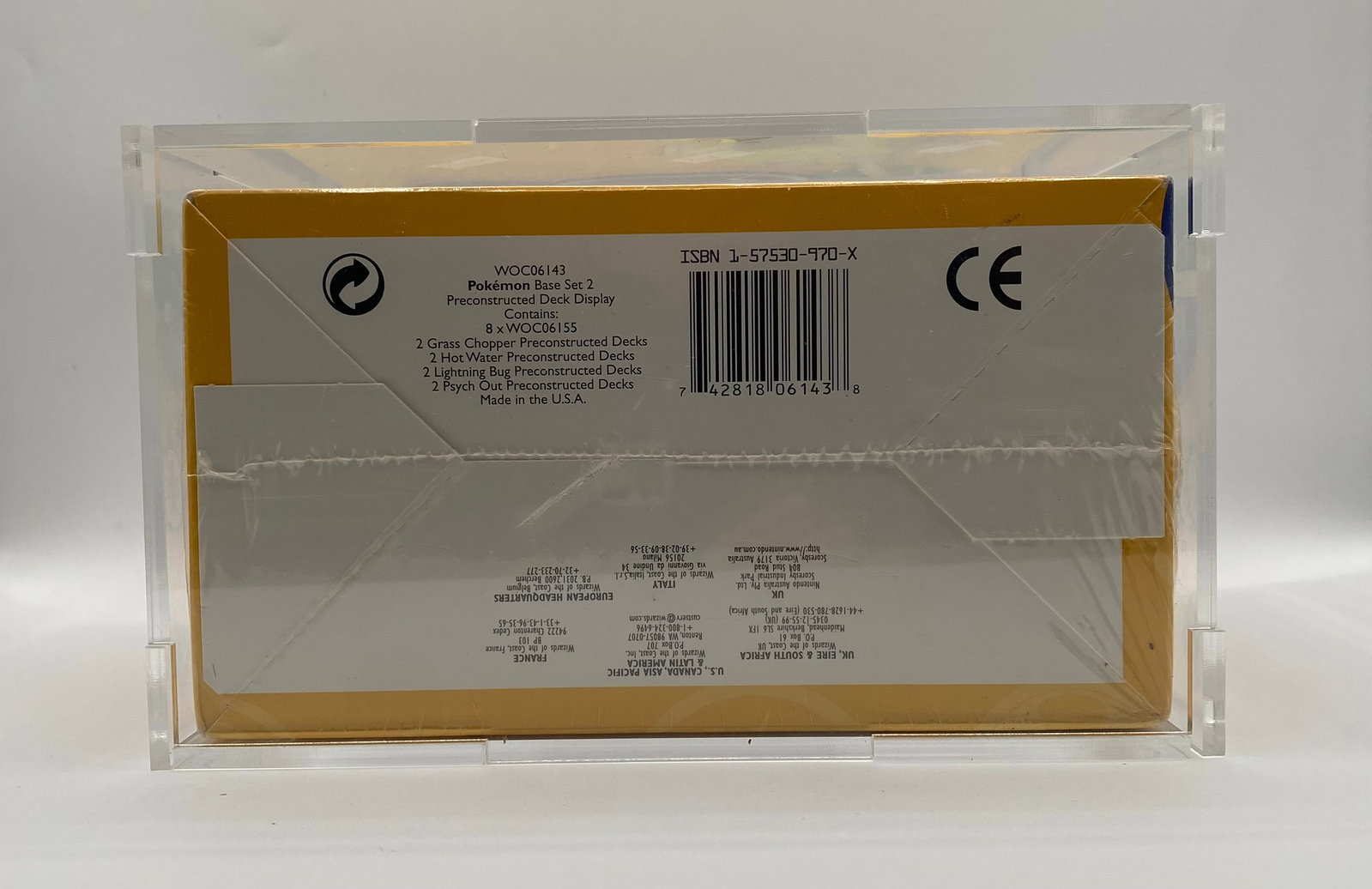 1999 Pokemon Preconstructed Them Decks Factory Sealed - 5