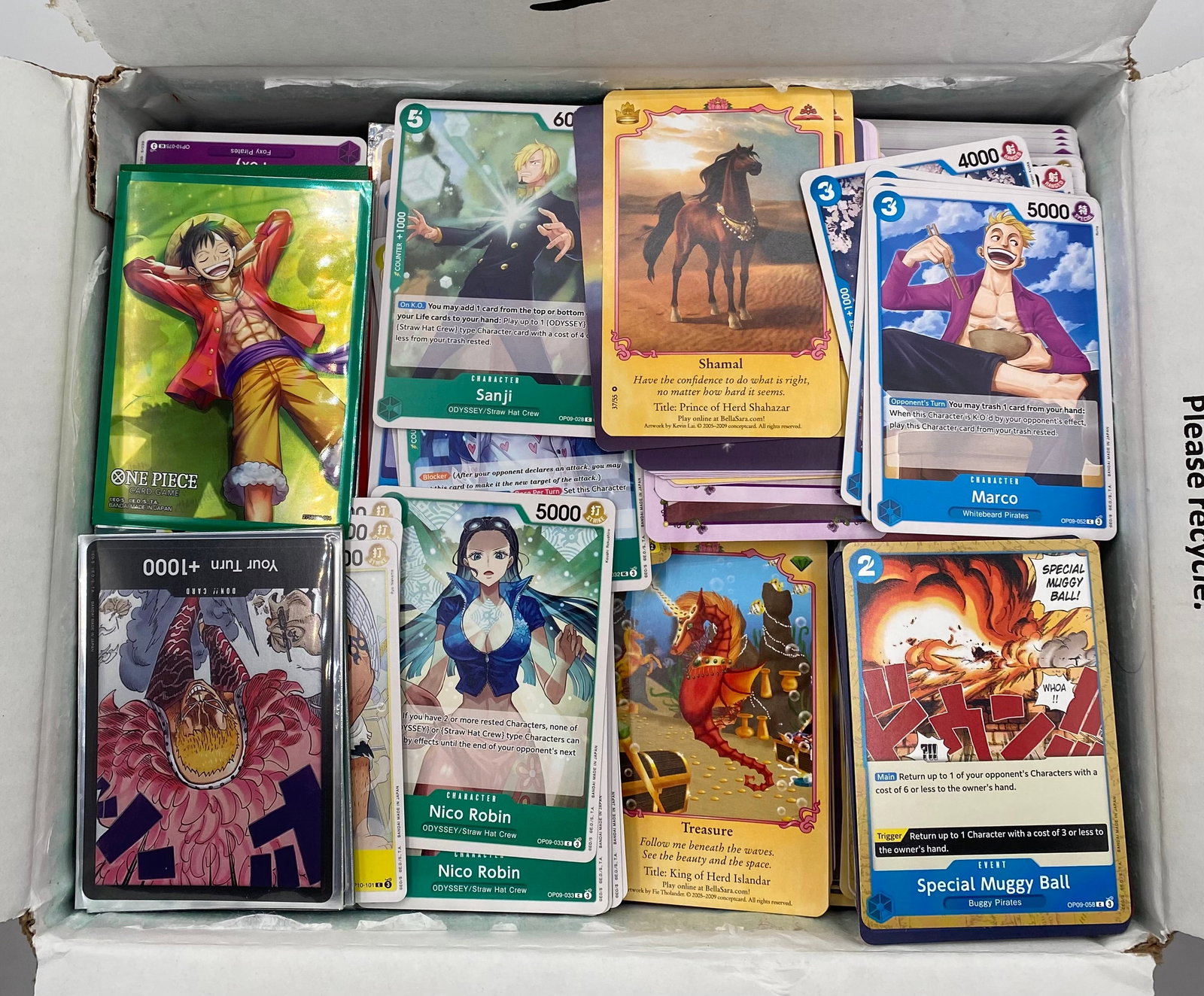Hundreds Of One Piece Cards Box & More (1 of 2)