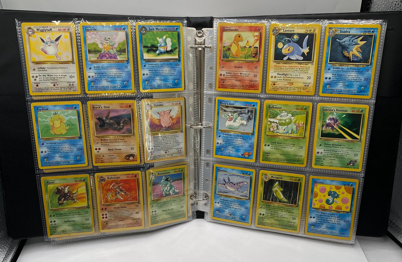 1999 1st Edition Pokemon & More Jolteon,Pikachu Dark Charmeleon Cards Binder - 2