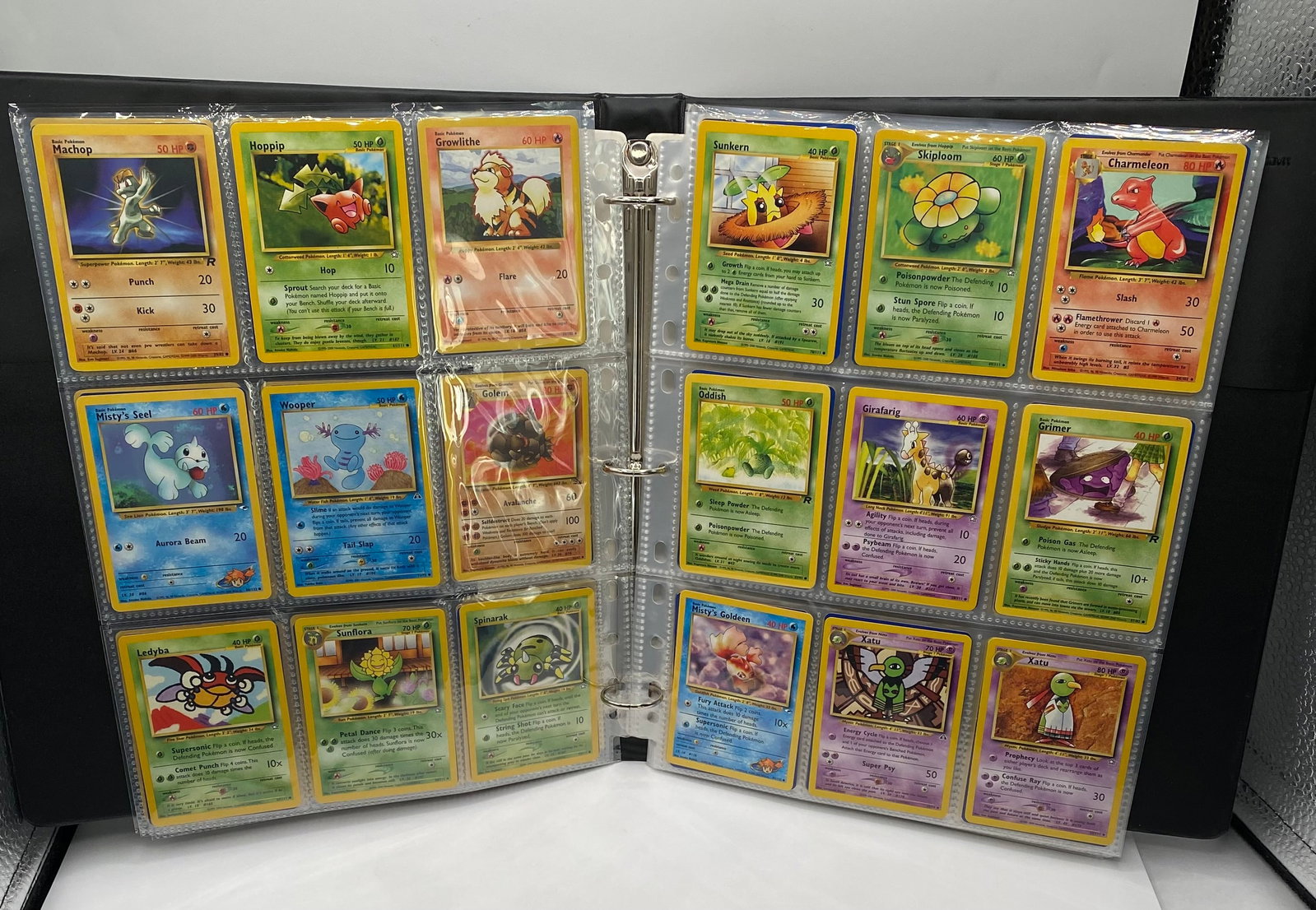 1999 1st Edition Pokemon & More Jolteon,Pikachu Dark Charmeleon Cards Binder - 3