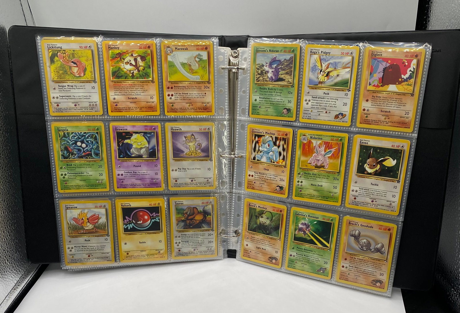 1999 1st Edition Pokemon & More Jolteon,Pikachu Dark Charmeleon Cards Binder - 6