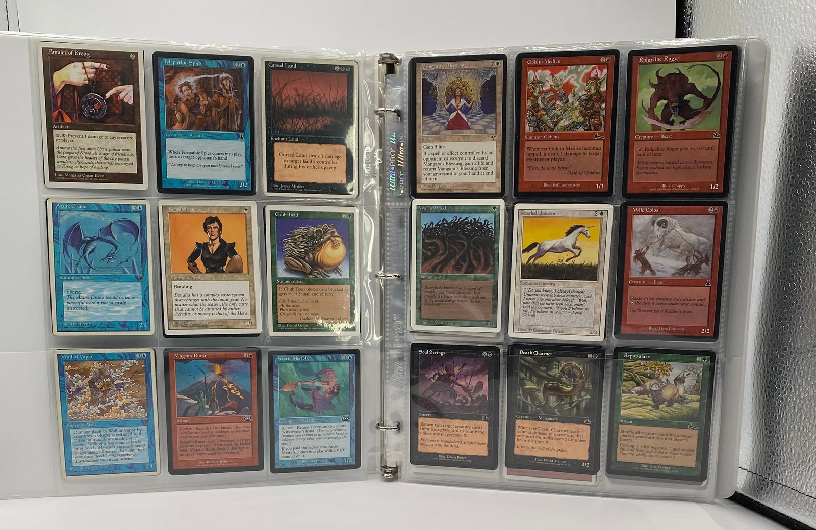 1990s Magic The Gathering Cards Binder (1 of 6)
