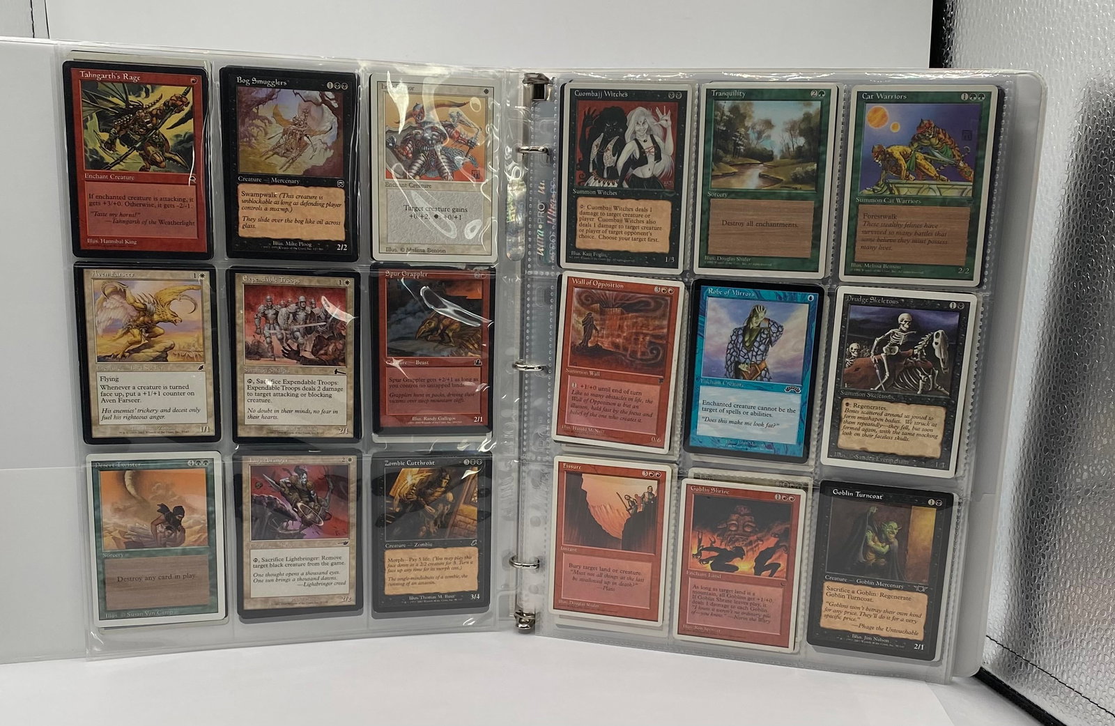 1990s Magic The Gathering Cards Binder - 2