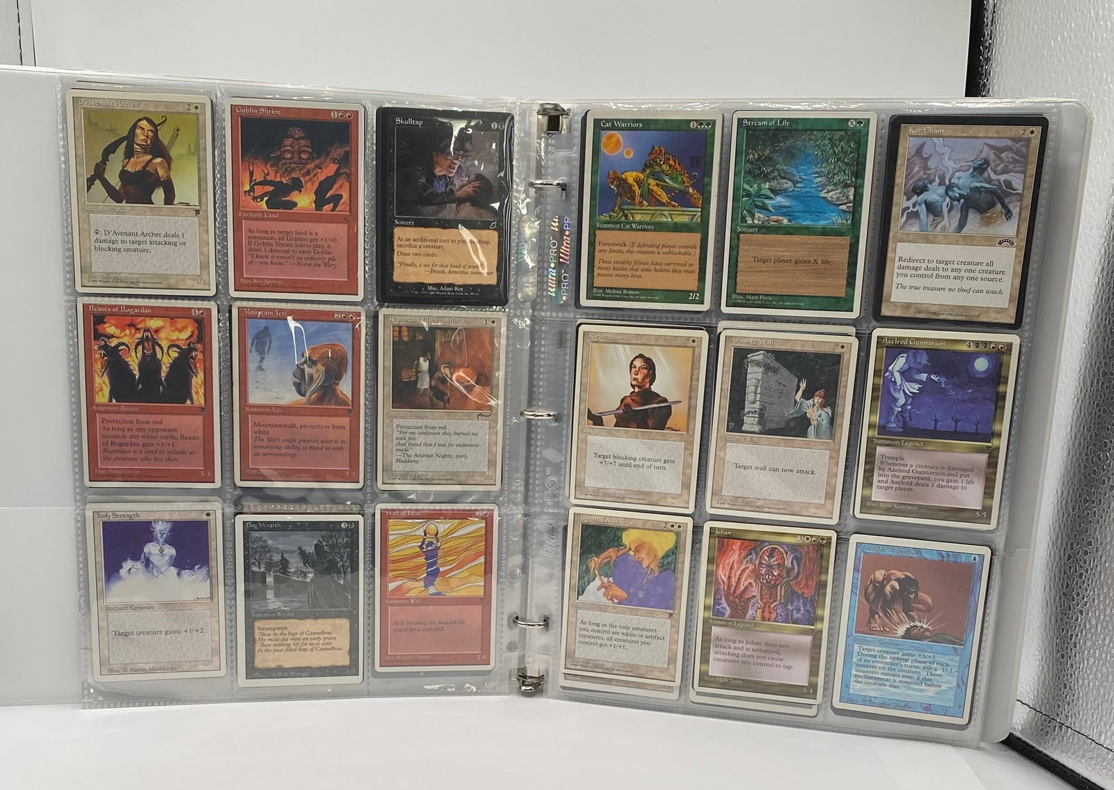 1990s Magic The Gathering Cards Binder - 3