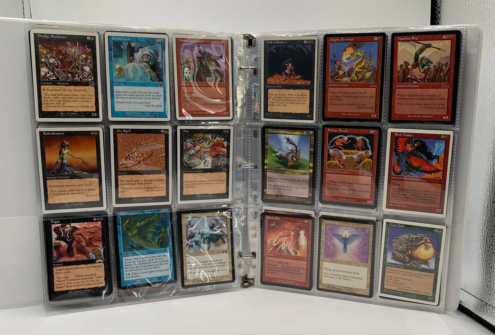 1990s Magic The Gathering Cards Binder - 5