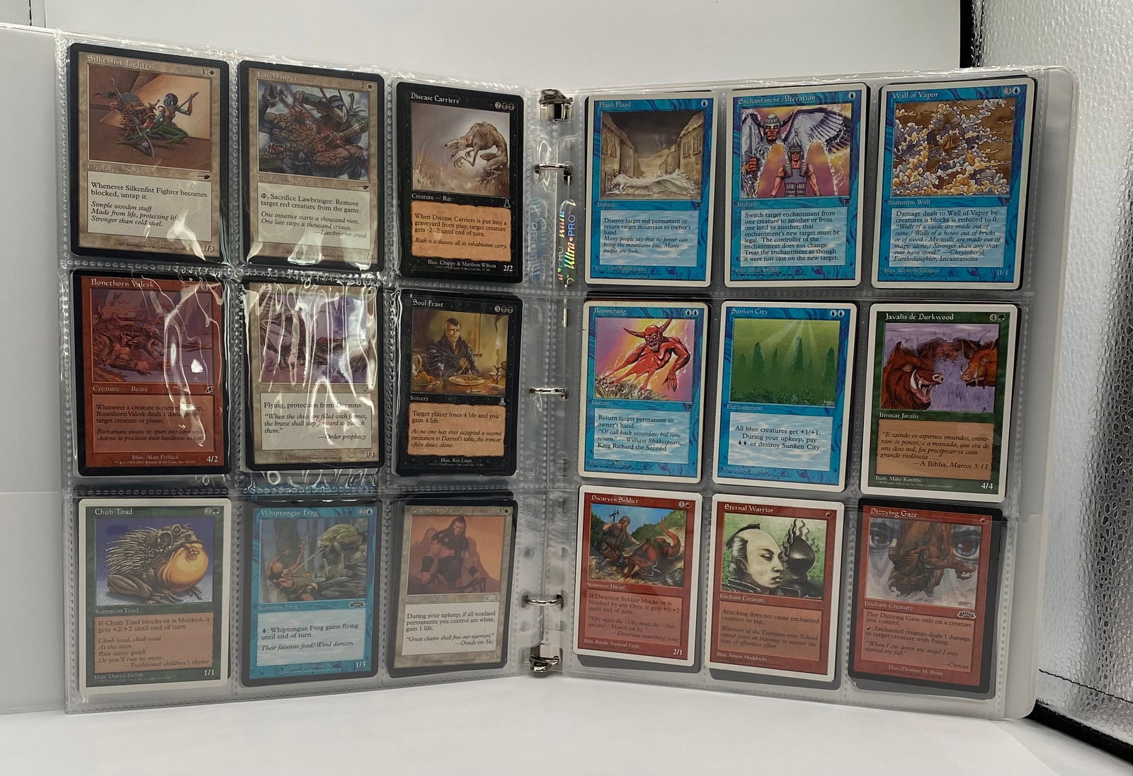1990s Magic The Gathering Cards Binder - 6