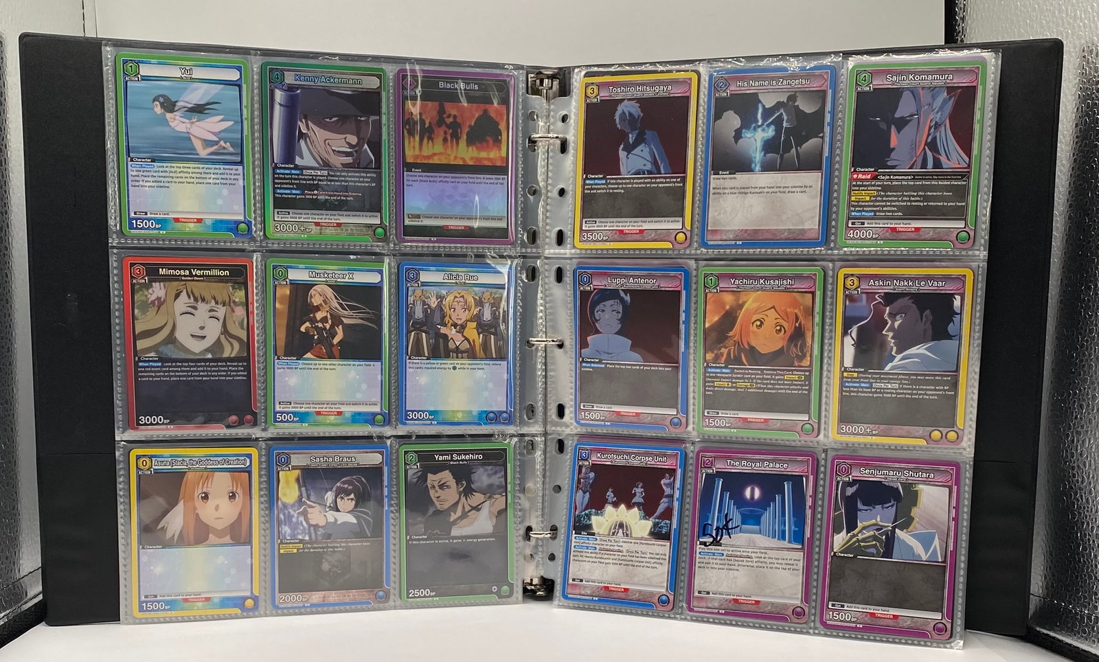 Union Arena Binder Collection Bleach, Attack on Titan, Sword Art Online, Demon Slayer & More - 3