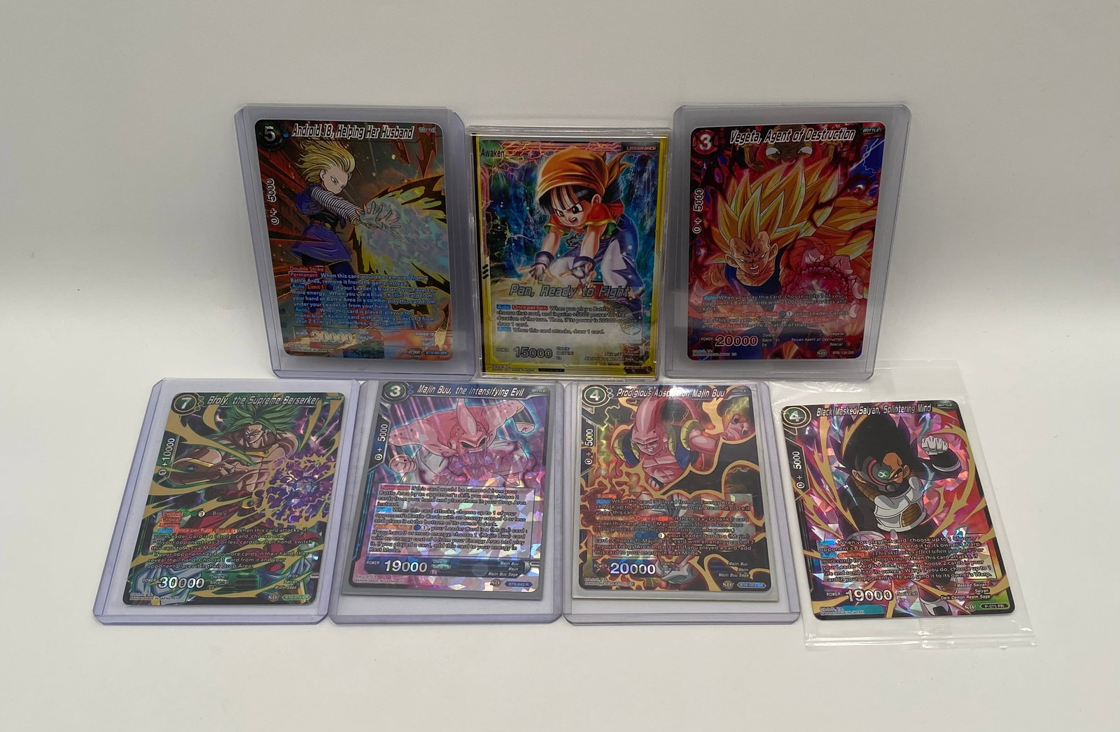Dragon Ball Super TCG Card Lot (7pcs) - Super Rare & Promo Foil Cards (1 of 2)