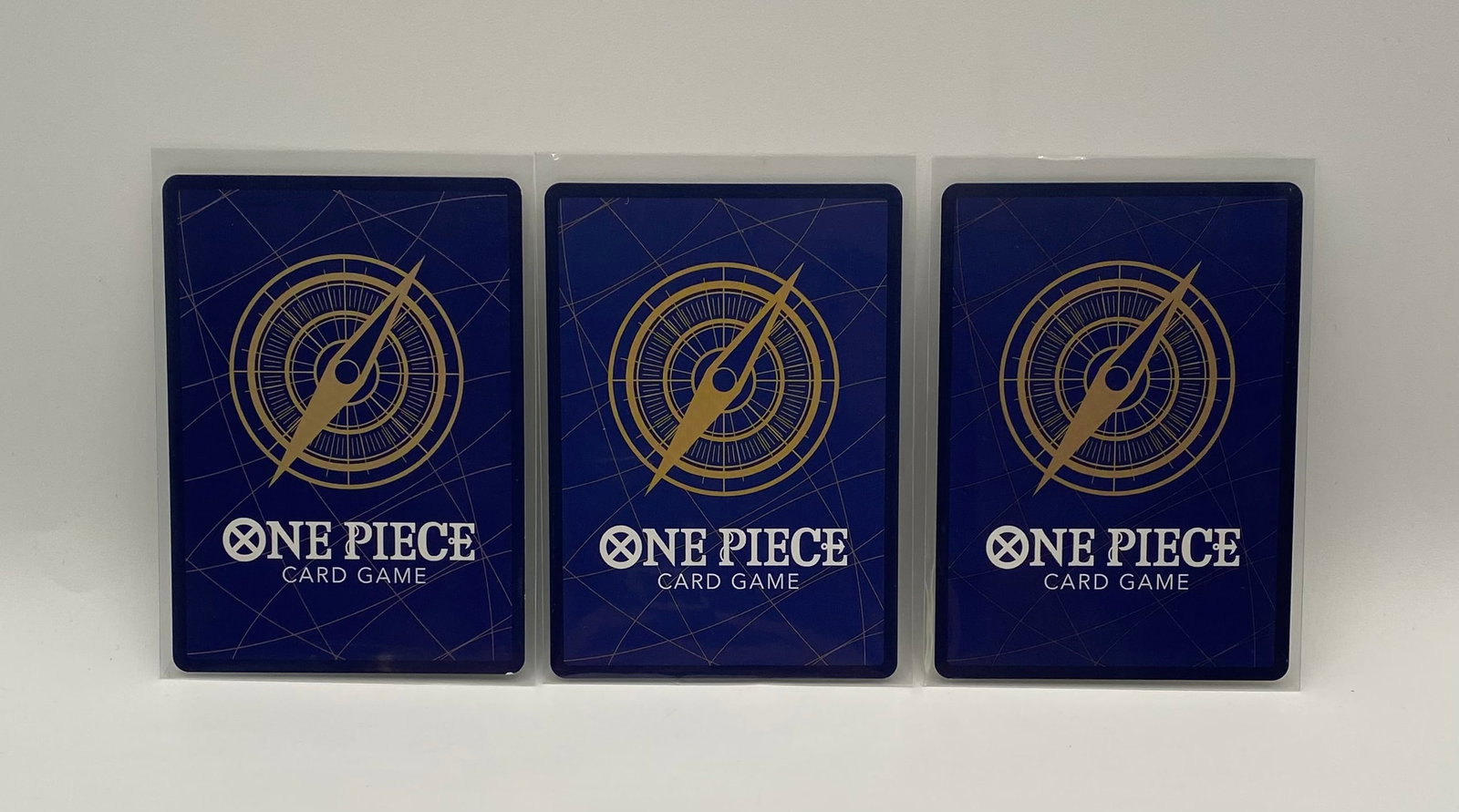 One Piece Card Game Lot (3pcs) - Monkey.D.Luffy Character Card Set - 2