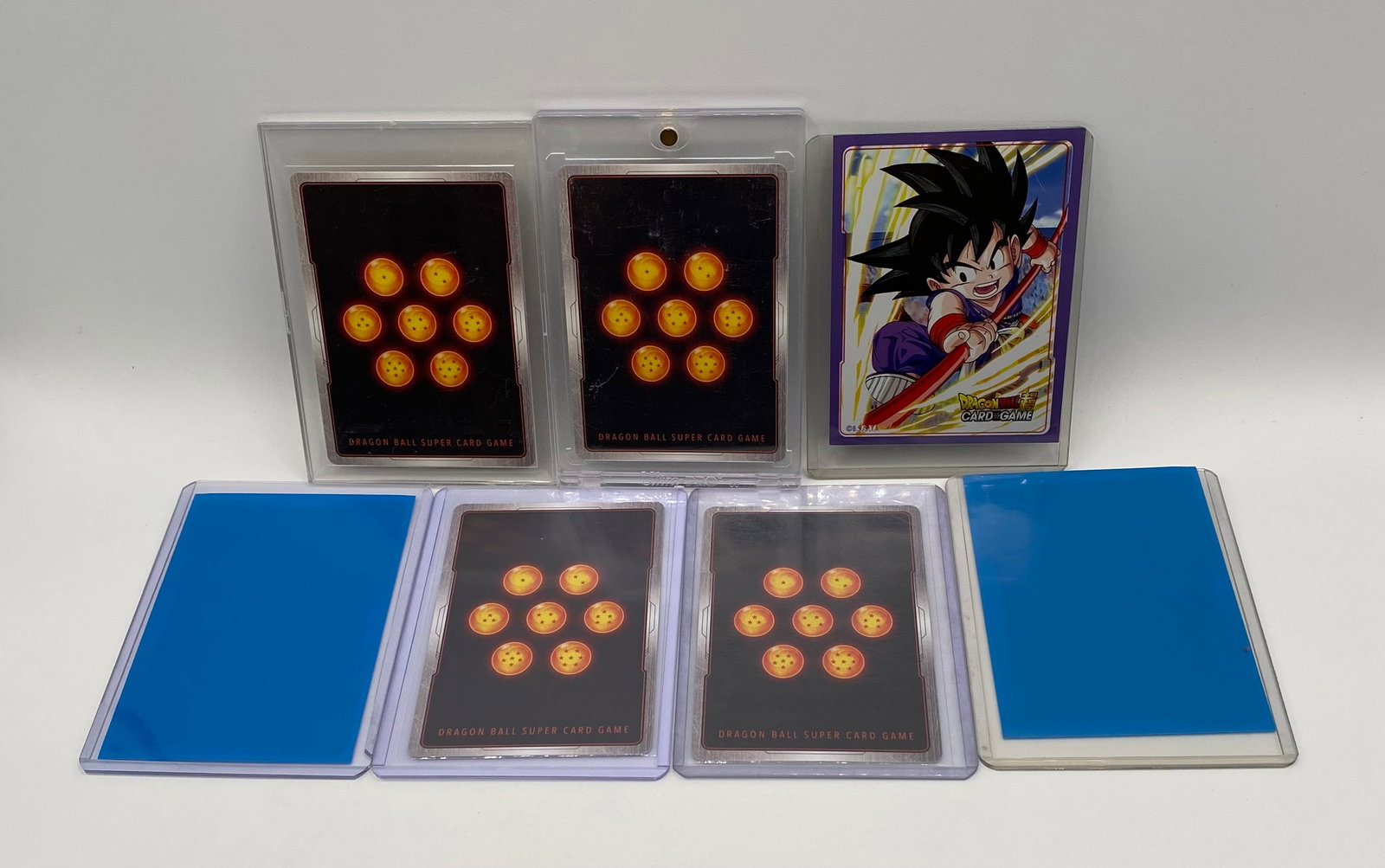 7pc Dragon Ball Super Card Game TCG SR/SPR Lot - Cell, Goku, Vegeta, Frieza - 2