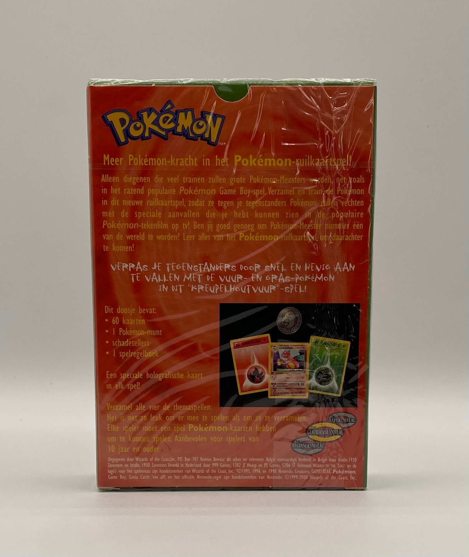 Rare 1999 Pokémon Dutch Brushfire Theme Deck - Sealed - 2