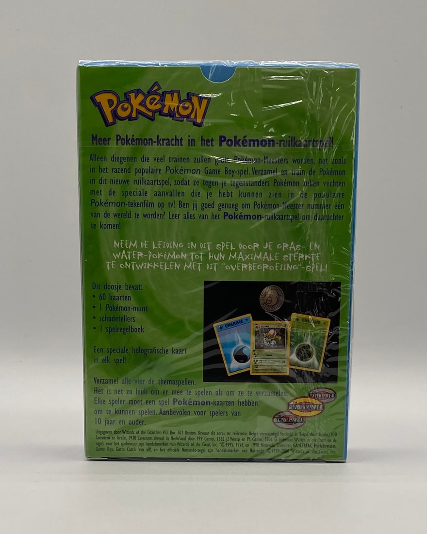 Rate Dutch 1999 Pokémon Overgrowth Theme Deck - Sealed - 2