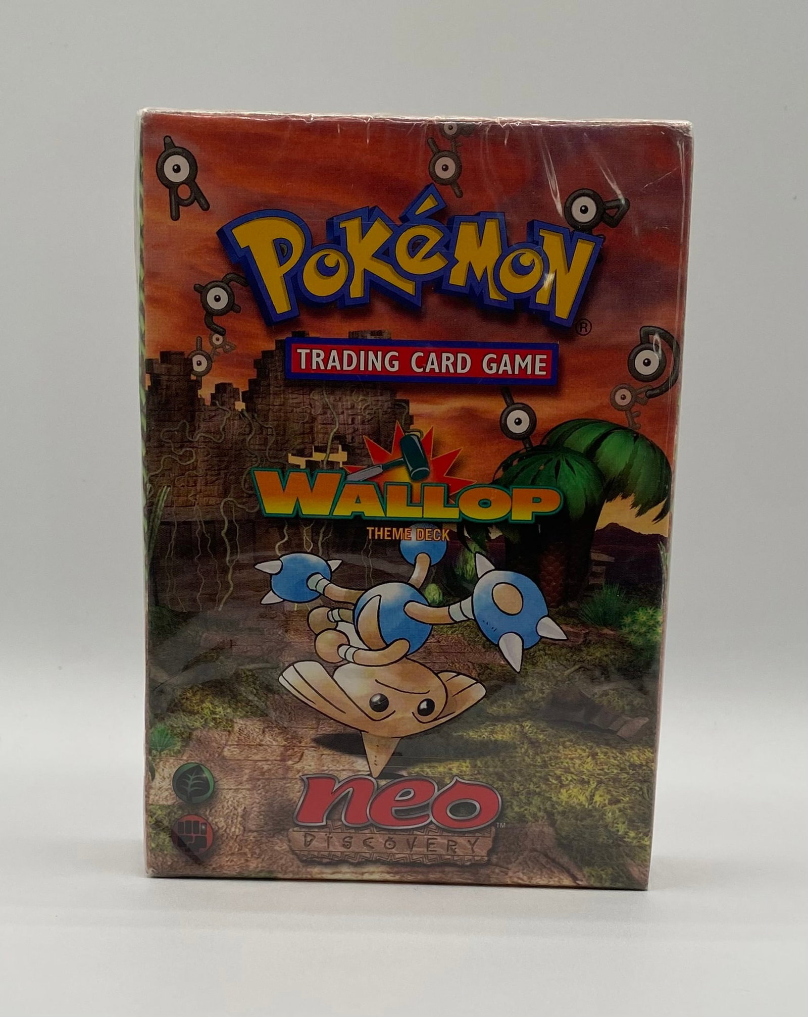 Wallop Neo Discovery Pokemon Theme Deck Brand NEW Factory SEALED: Vintage Pokémon TCG Neo Discovery "Wallop" Sealed Theme Deck (Wizards of the Coast, 2001)