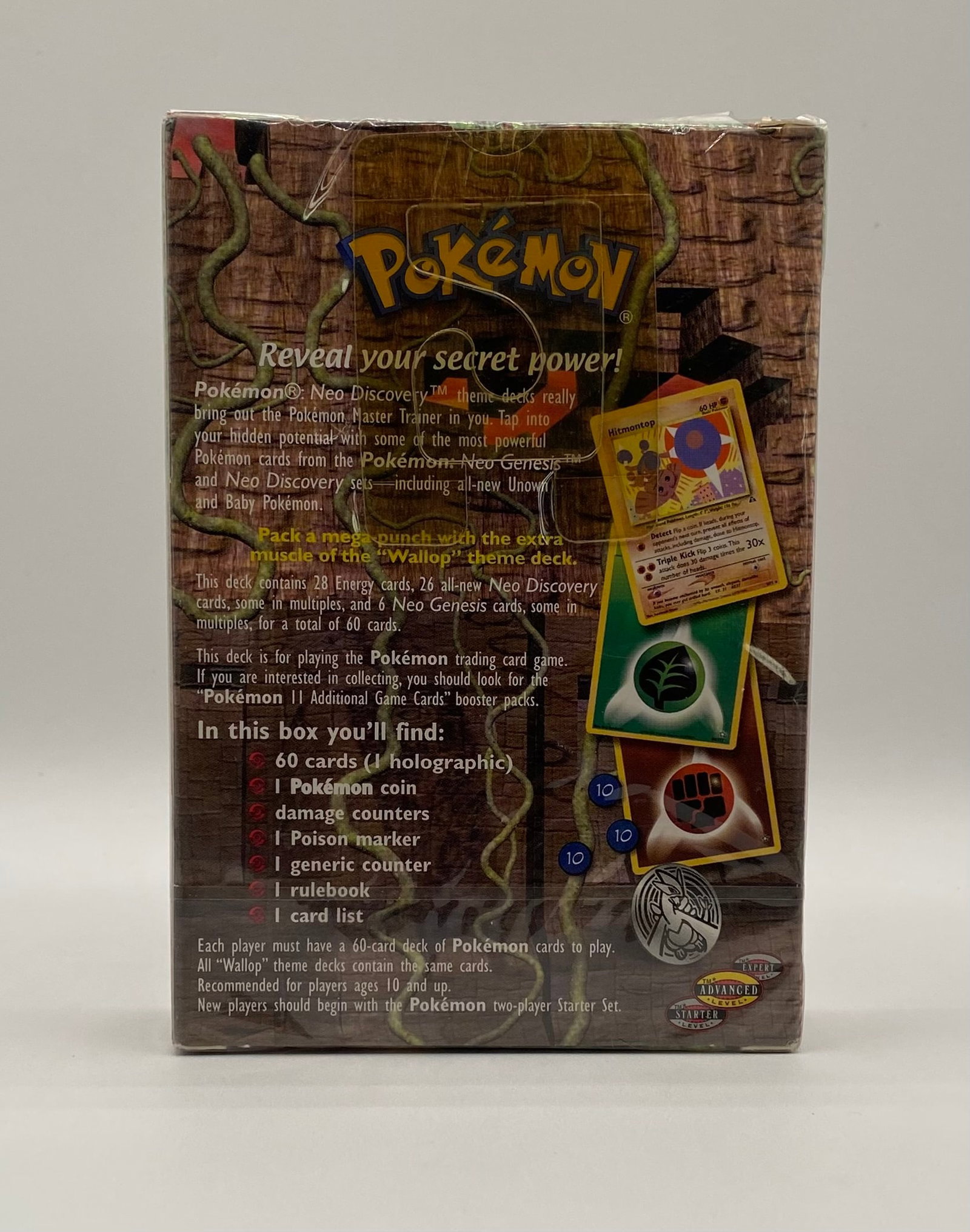 Wallop Neo Discovery Pokemon Theme Deck Brand NEW Factory SEALED - 2