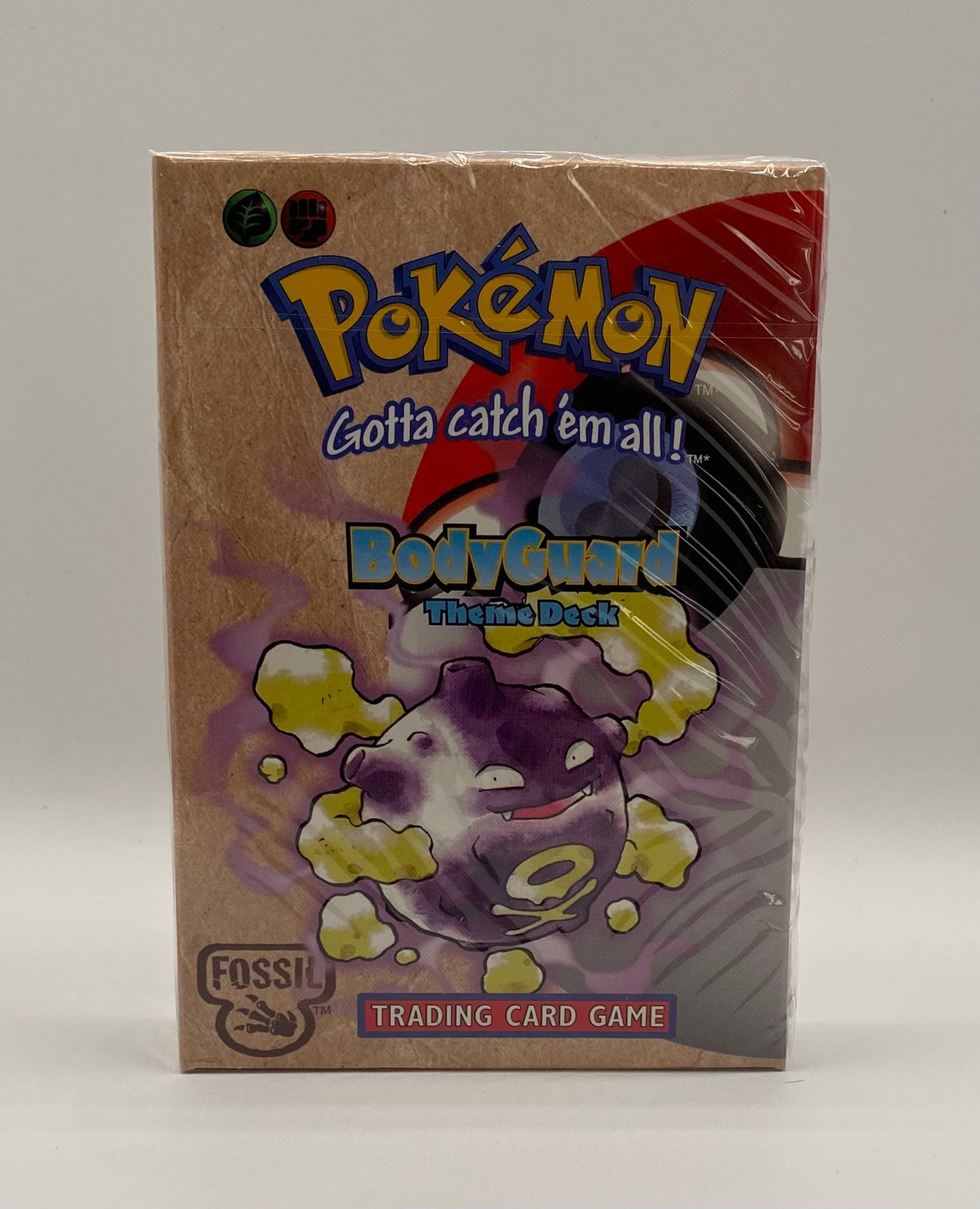 Sealed 1999 Pokemon Bodyguard Theme Deck: Sealed 1999 Pokemon Bodyguard Theme Deck Box
