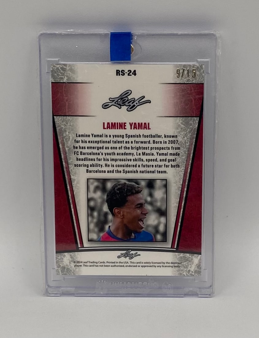 Yamal Rookie Purple Pulsar Refractor /15 - 2