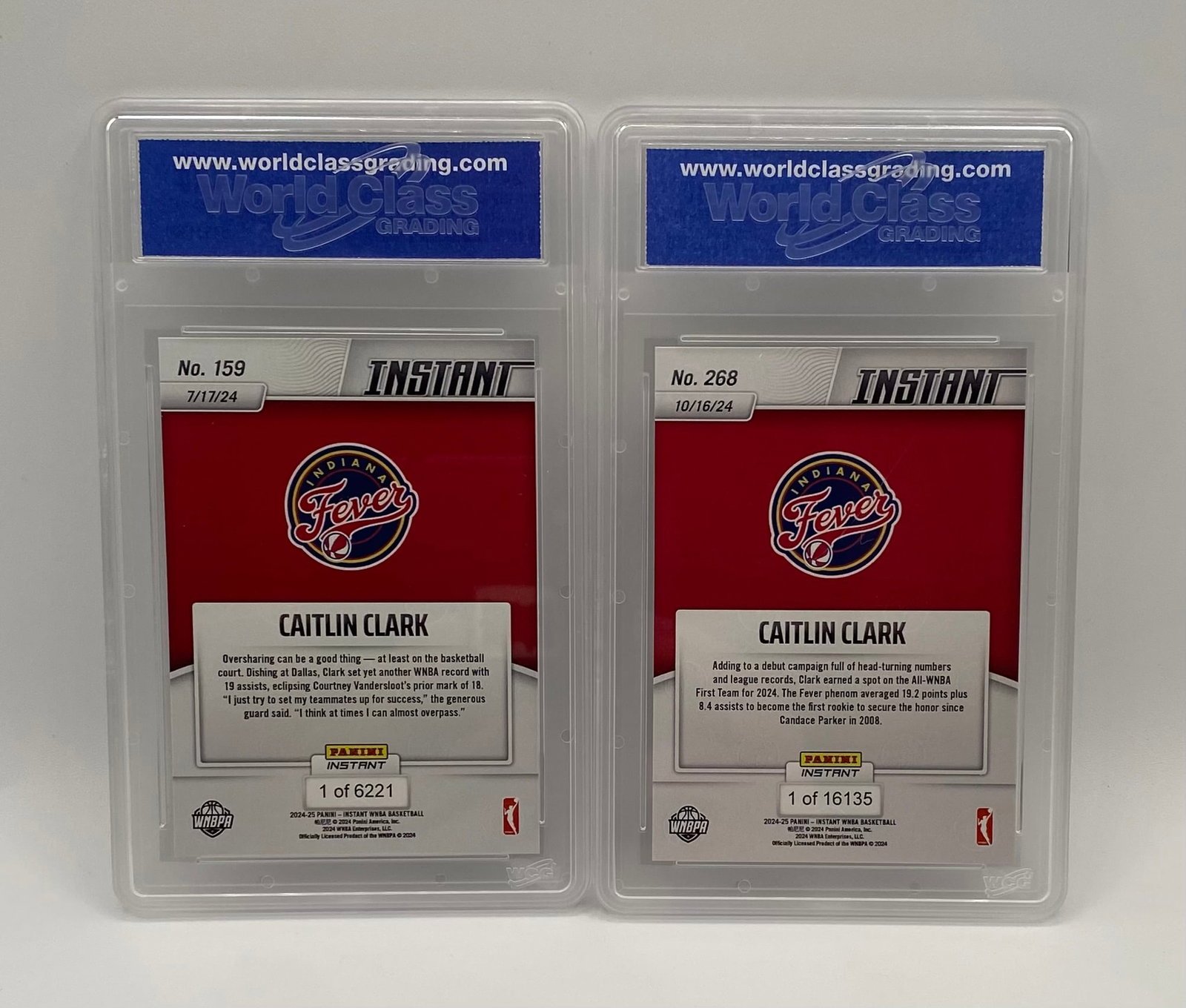 2024 Panini Instant Caitlin Clark WNBA Rookie Card Lot (2) - 2