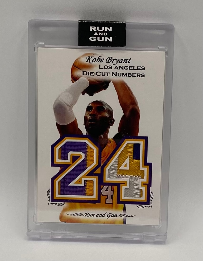 Run and Gun Kobe Bryant Die-Cut Custom Patch Card (1 of 2)