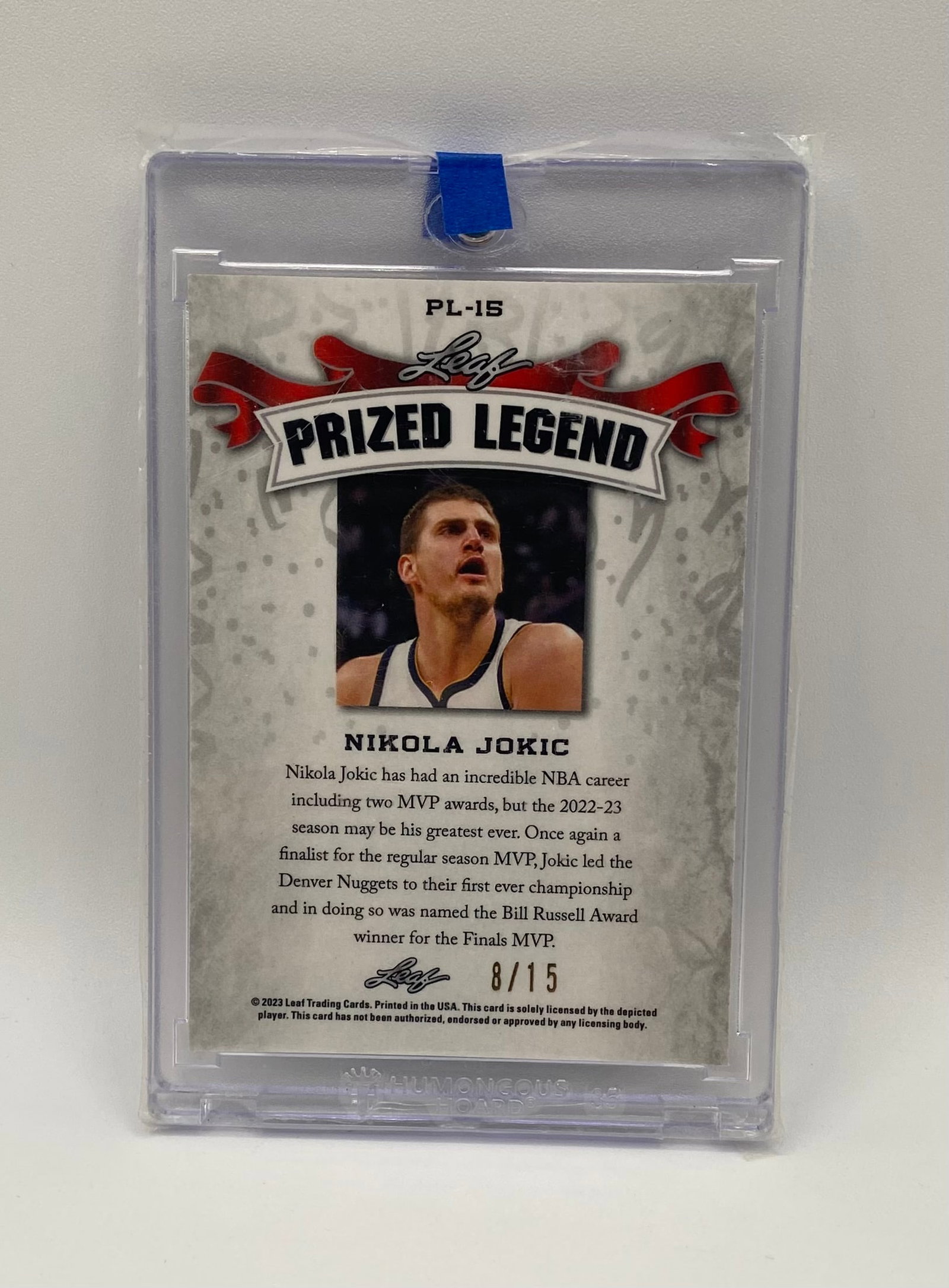 Nikola Jokic Purple Wave Foil /15 - 2