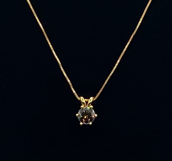 Green VVS Necklace - 2