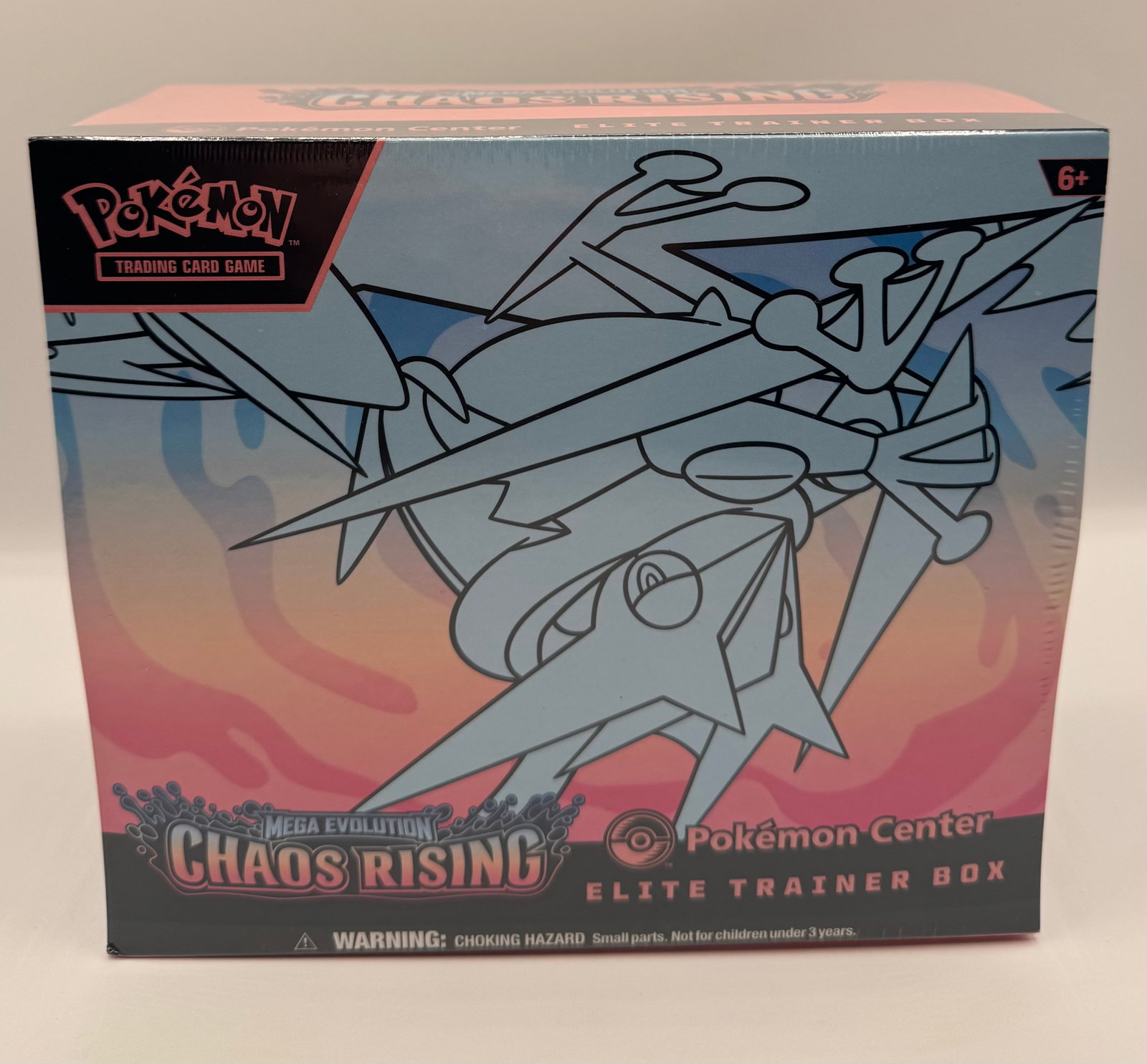 Sealed Pokemon Chaos Rising Pokemon Center Box: Pokemon Chaos Rising Pokemon Center Elite Trainer Box Factory Sealed