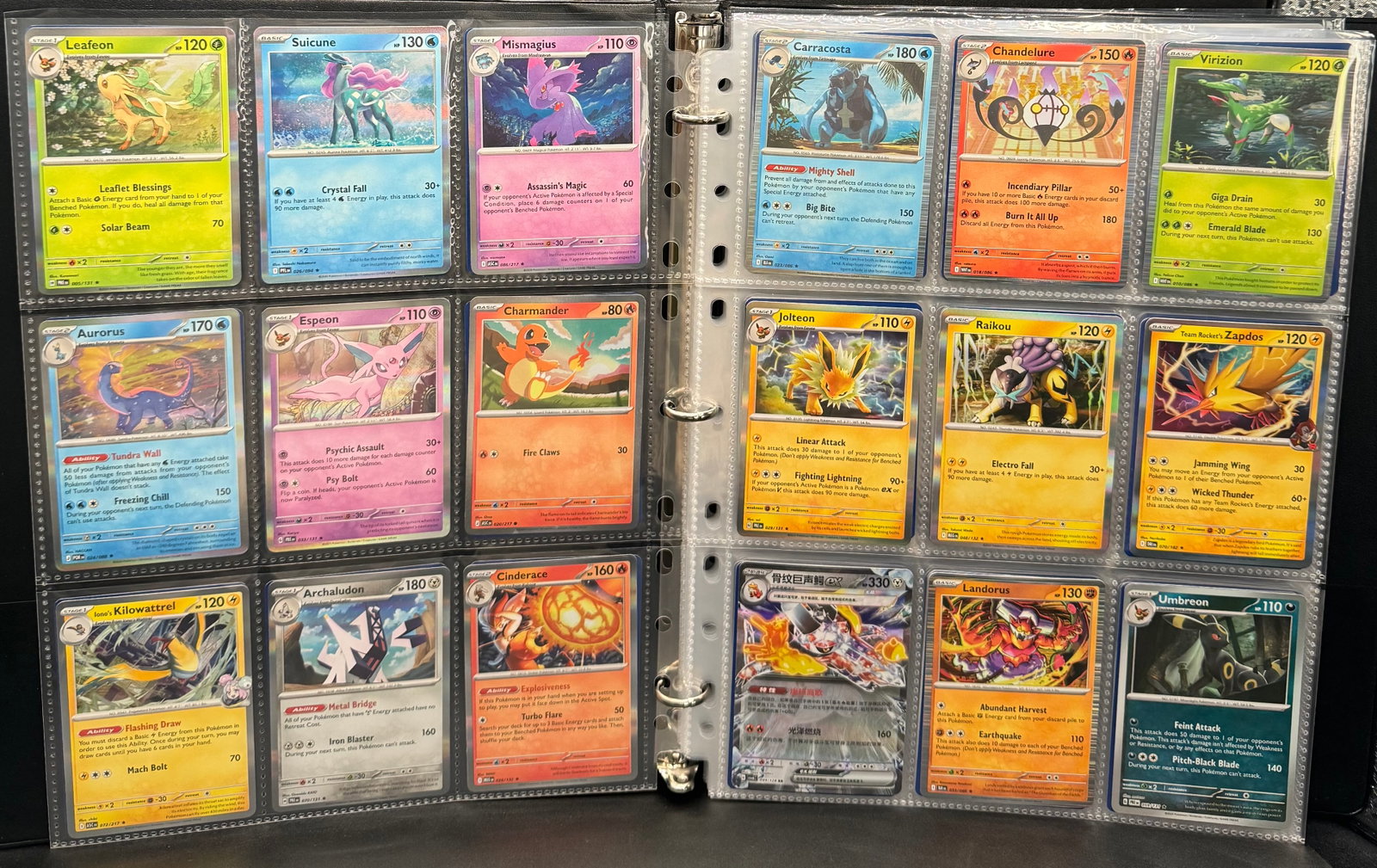 Pokémon TCG Card Binder Collection Holos, Rares, ACE SPEC, & More (1 of 6)