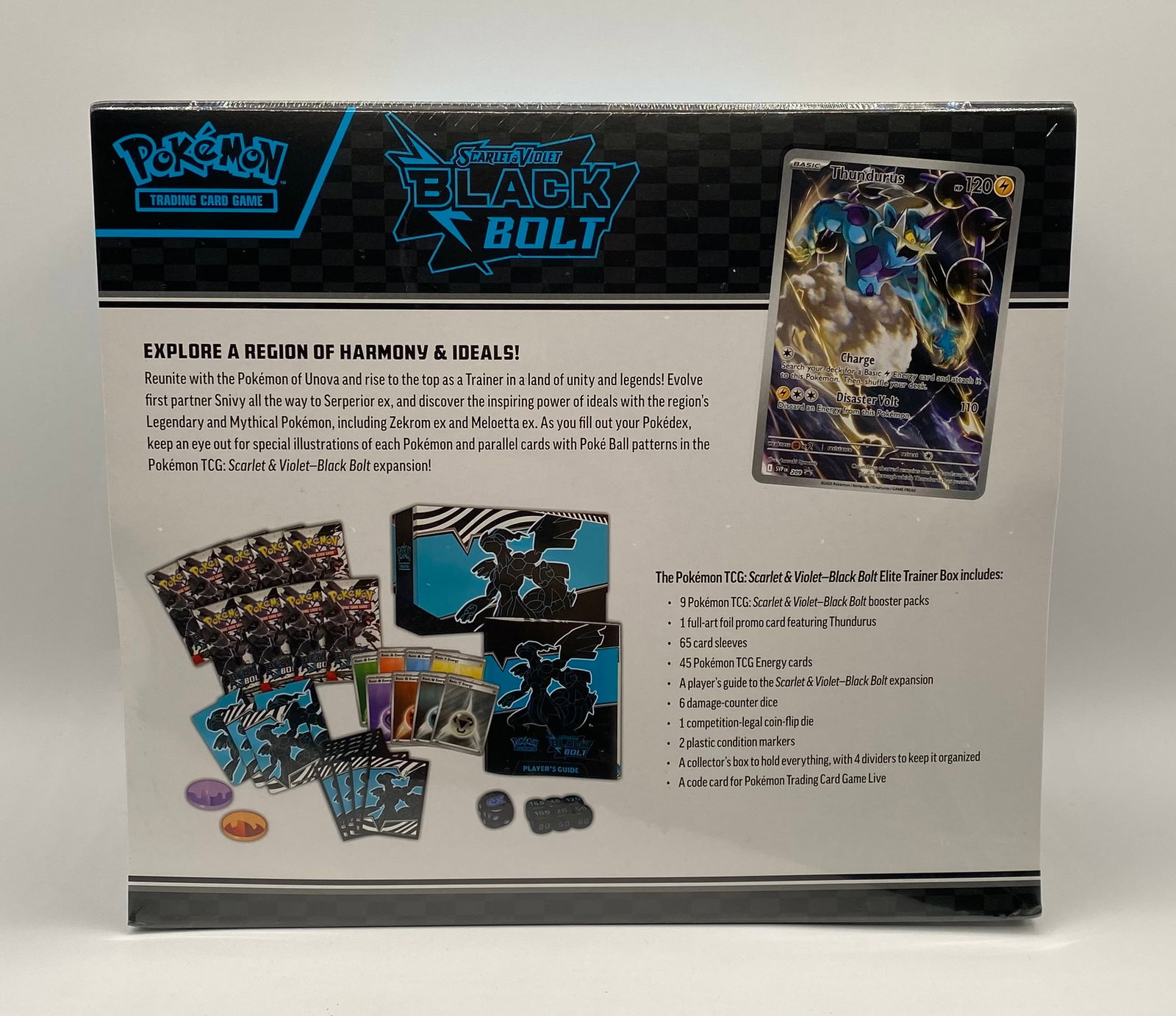 Pokémon TCG: Scarlet & Violet "Black Bolt" Elite Trainer Box (Factory Sealed) - 2