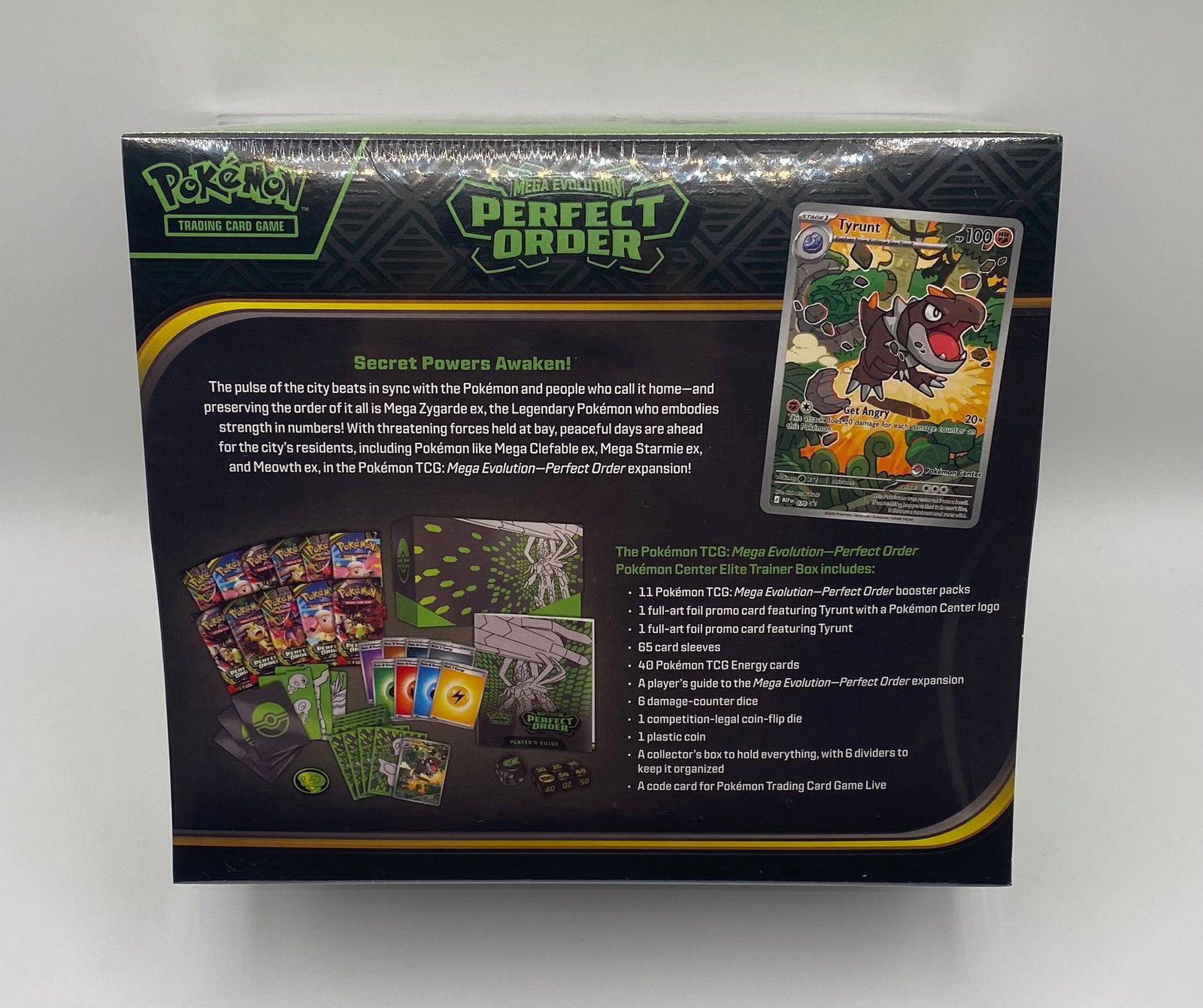 Pokémon TCG: Pokémon Center "Mega Evolution Perfect Order" Elite Trainer Box (Factory Seal - 2