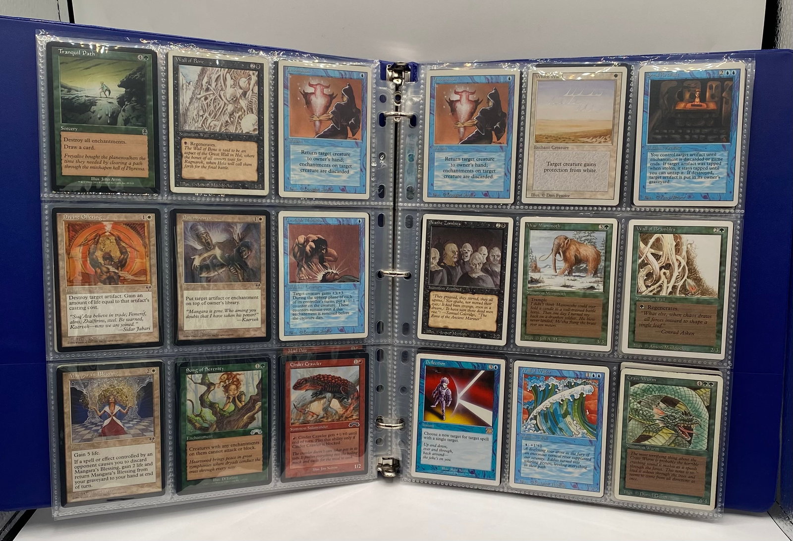1990s Magic The Gathering Cards Binder - 2