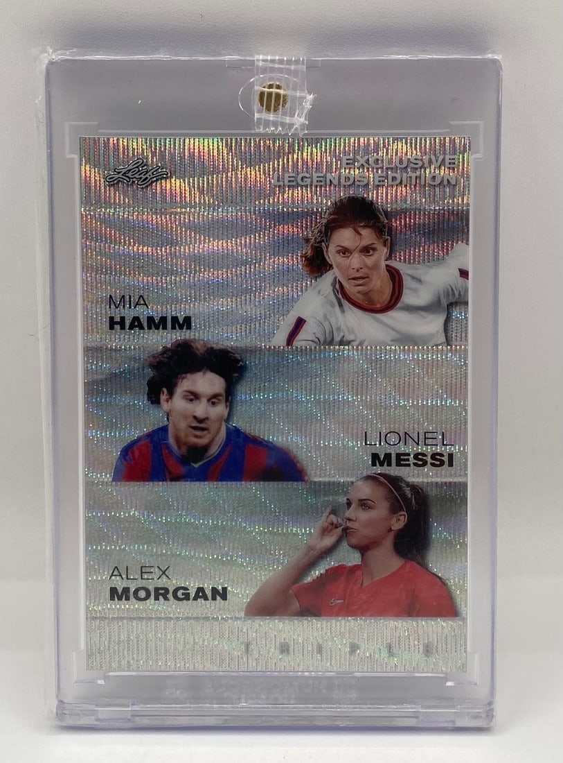 Mia Hamm , Lionel Messi & Alex Morgan /25 (1 of 2)