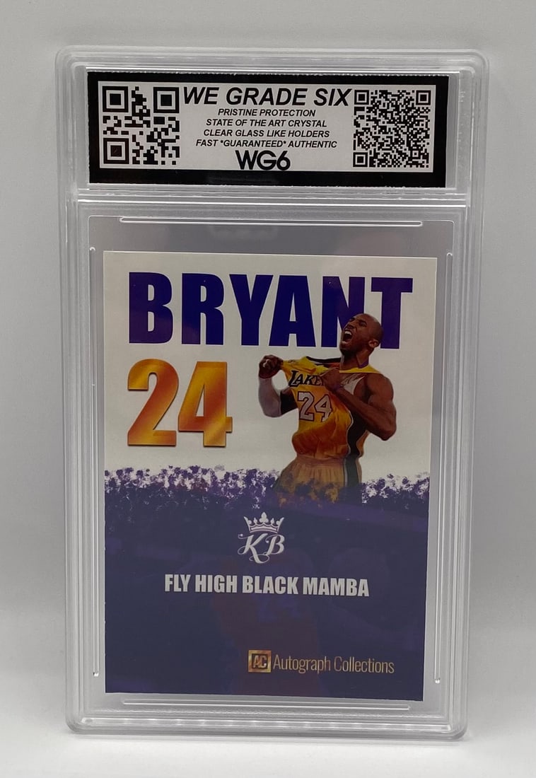 Kobe Bryant 1978-2020 "Black Mamba" Facsimile Auto ACEO Card - 2